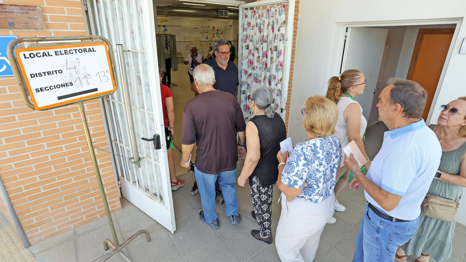 Jornada electoral en Jerez