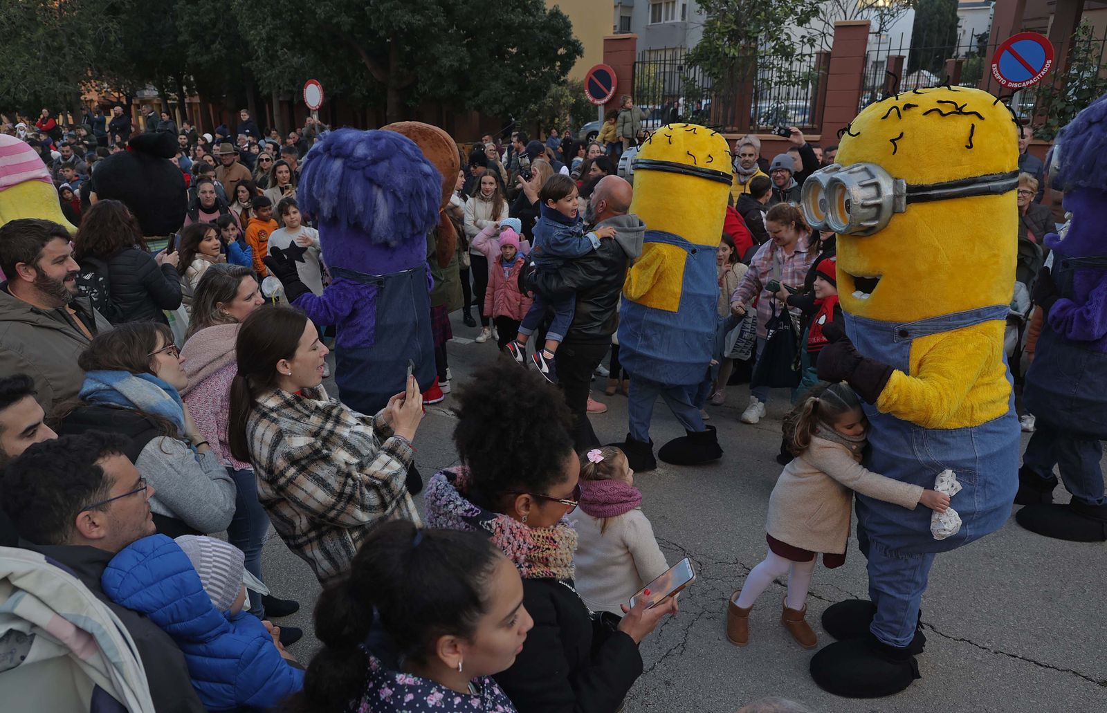 Fotos de la cabalgata de los Reyes Magos en Algeciras