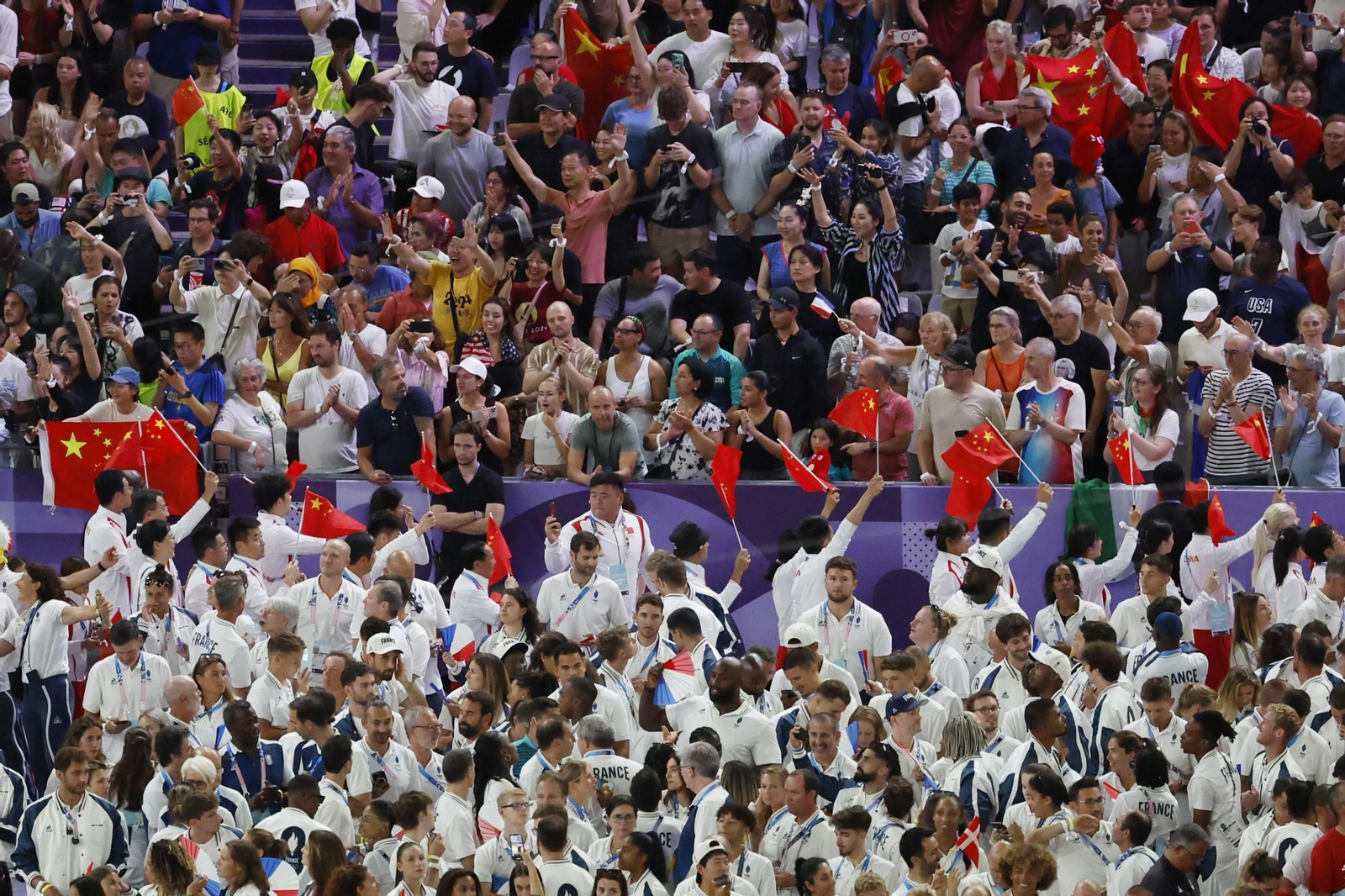 Las fotos de la ceremonia de clausura de los Juegos Olímpicos París 2024