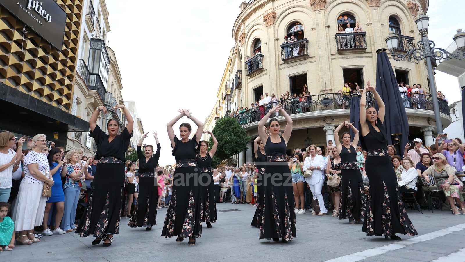 Flashmob de la academia de baile de Fani Muñoz en Jerez