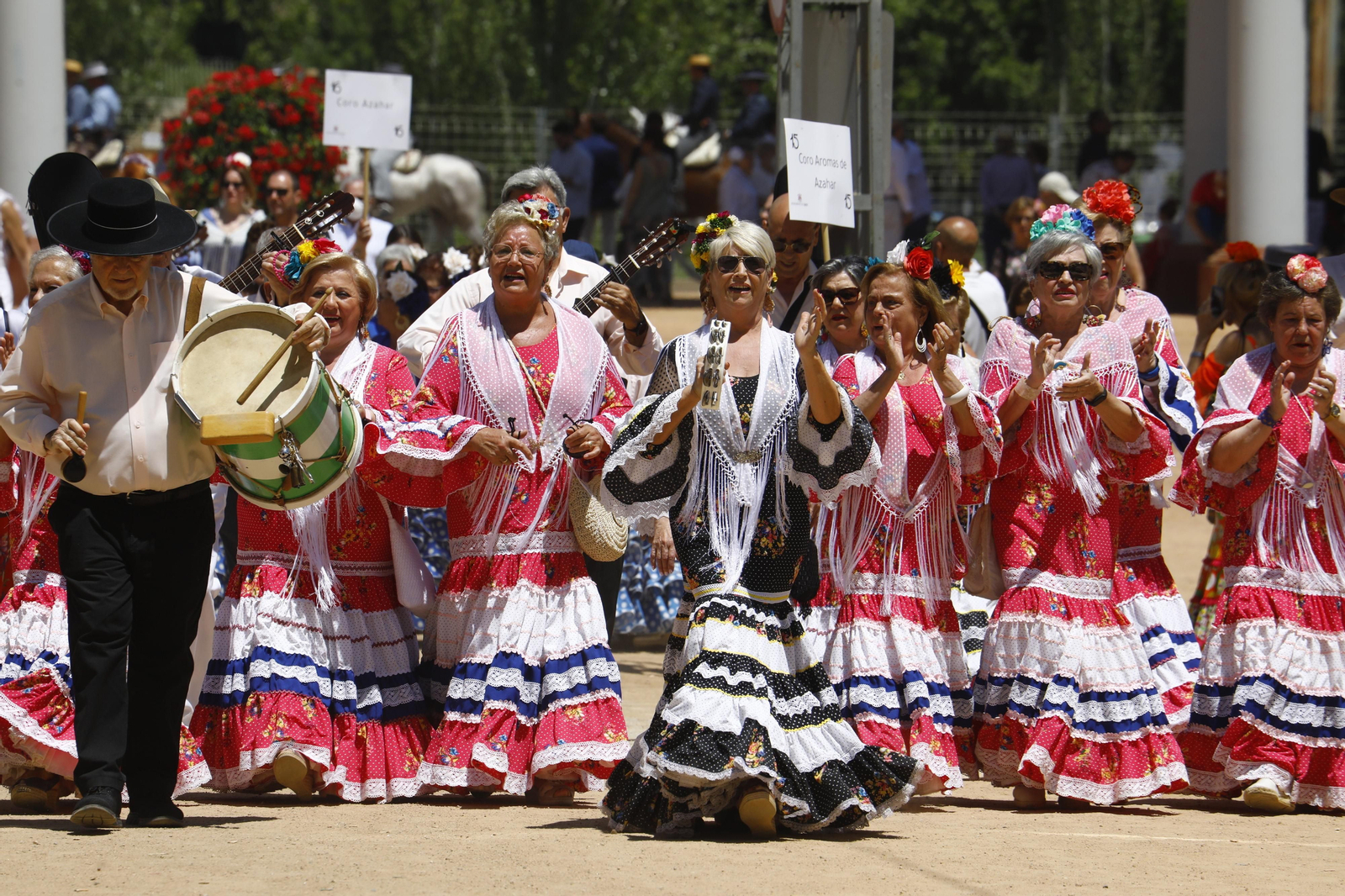 El gran día de los coros en la Feria de Córdoba, en imágenes