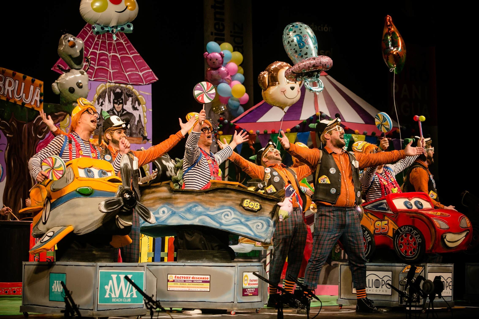 Chirigota "La última y nos vamos".