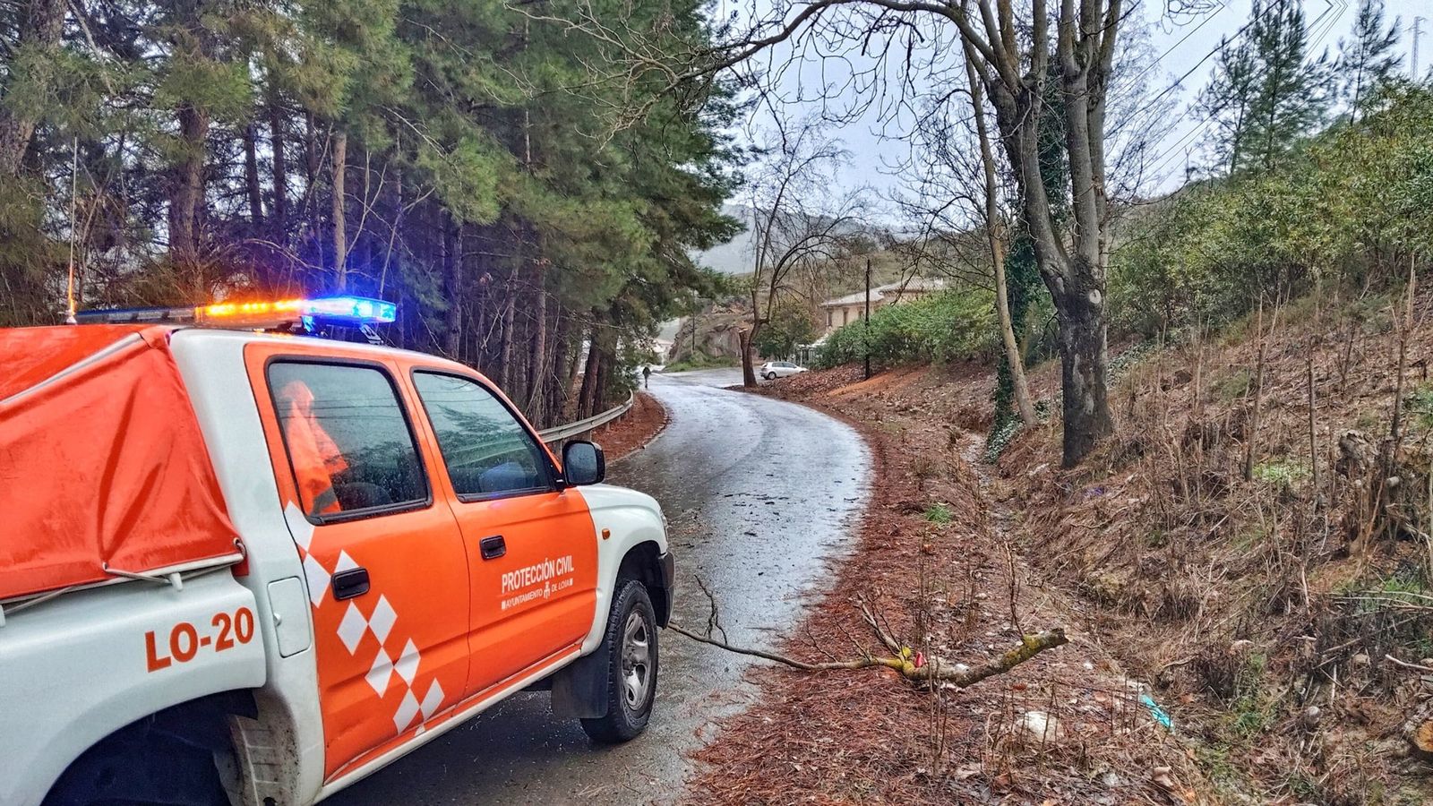 El paso de la borrasca Joseph por la provincia de Granada, en imágenes