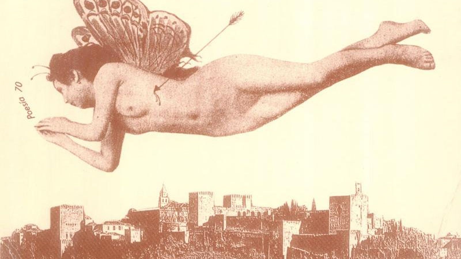 Collage de la portada de 'Poesía 70'