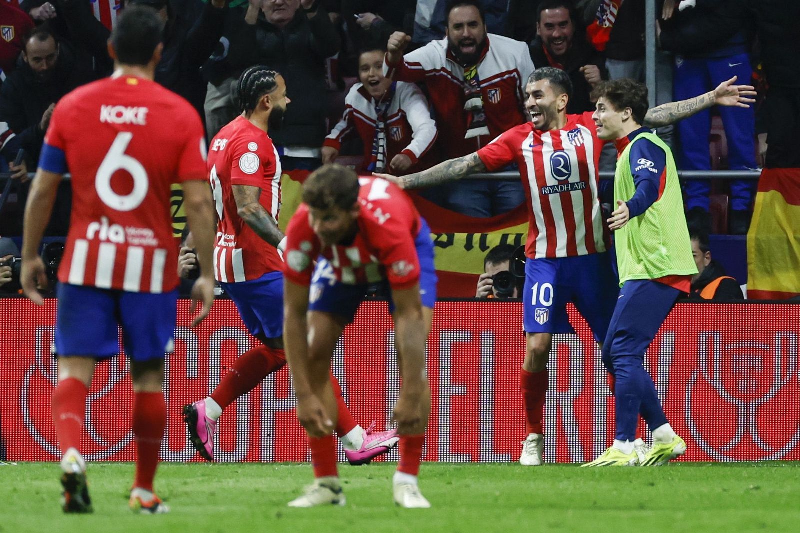Las fotos del Atlético de Madrid - Sevilla en cuartos de la Copa del Rey