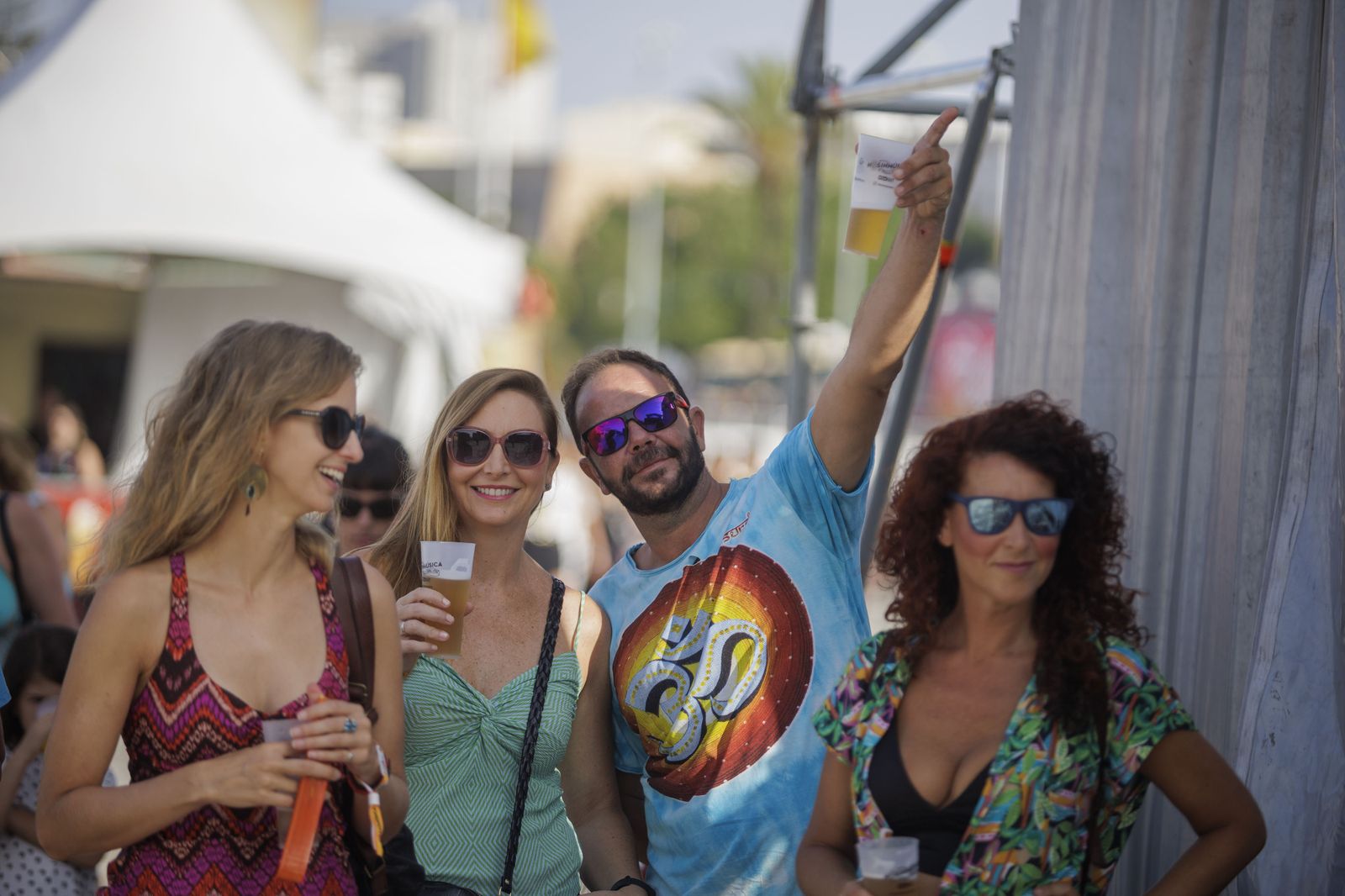 Búscate en las imágenes del primer día de conciertos en el festival  "No sin música"