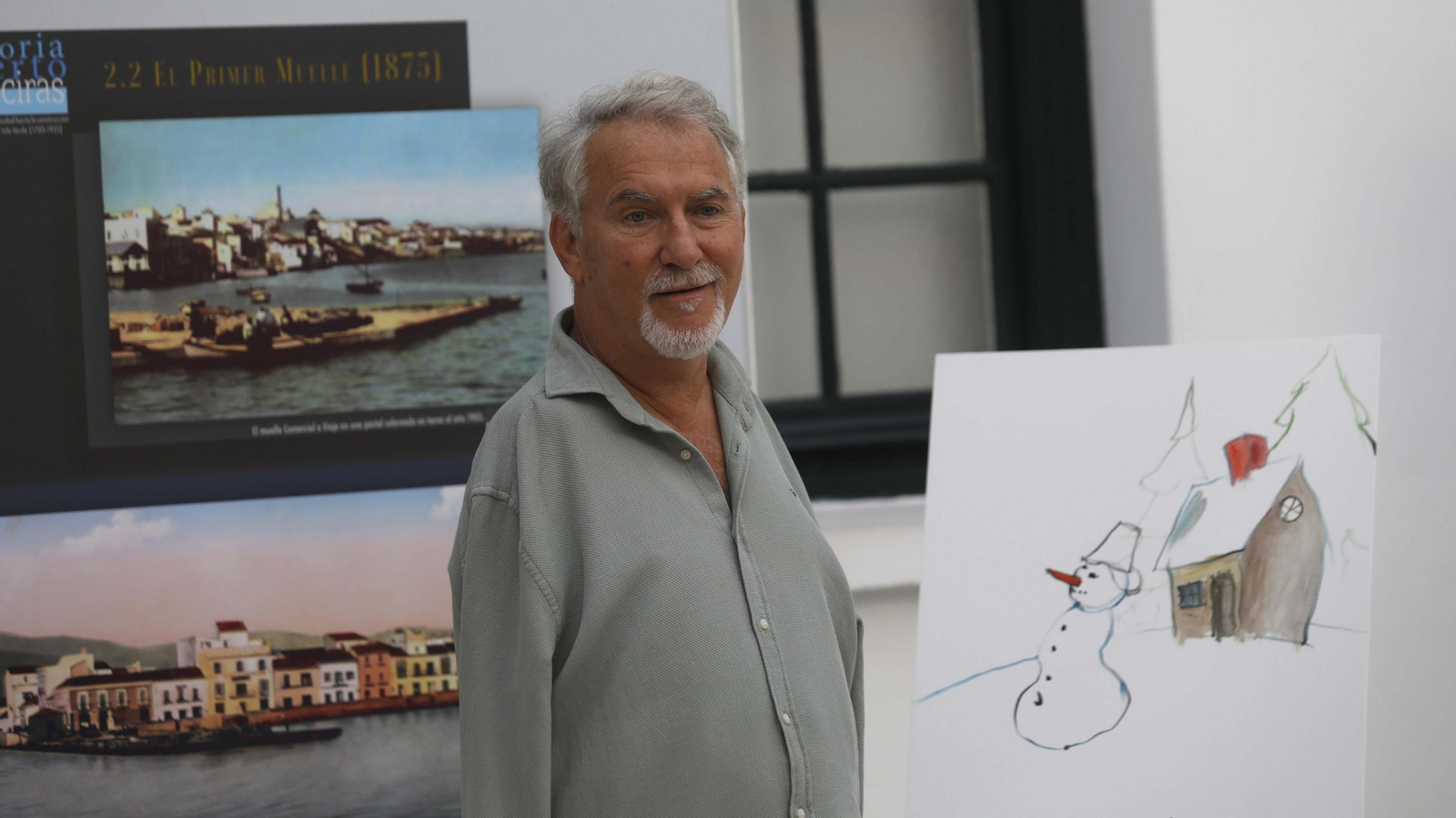 Las fotos del taller de pintura del artista Krzysztof Kosowski