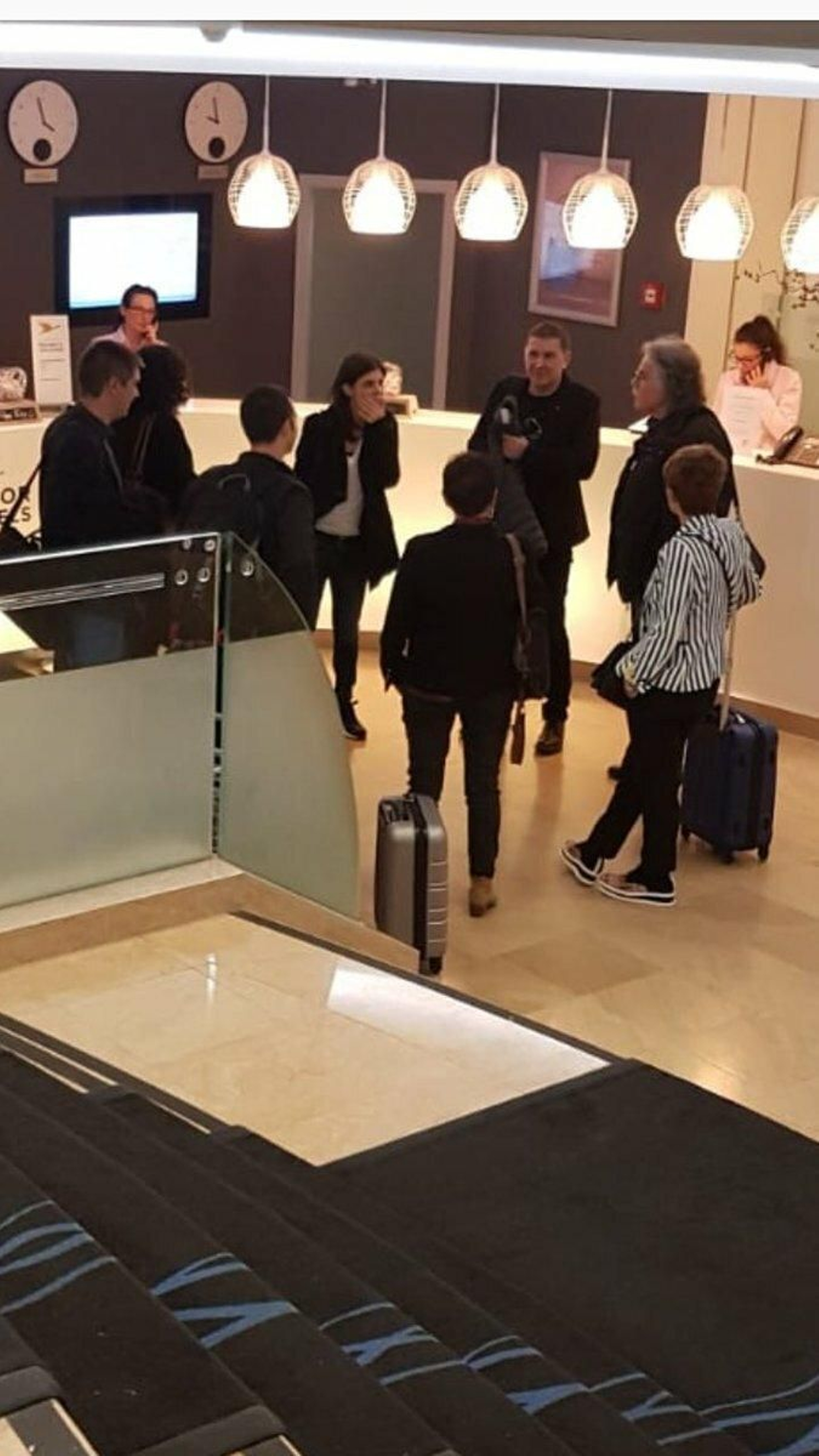 La imagen en la que se decía que era Montero