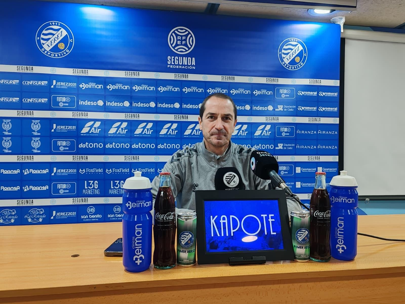 Diego Caro ha advertido del peligro del Lorca Deportiva en la previa del choque contra los murcianos.