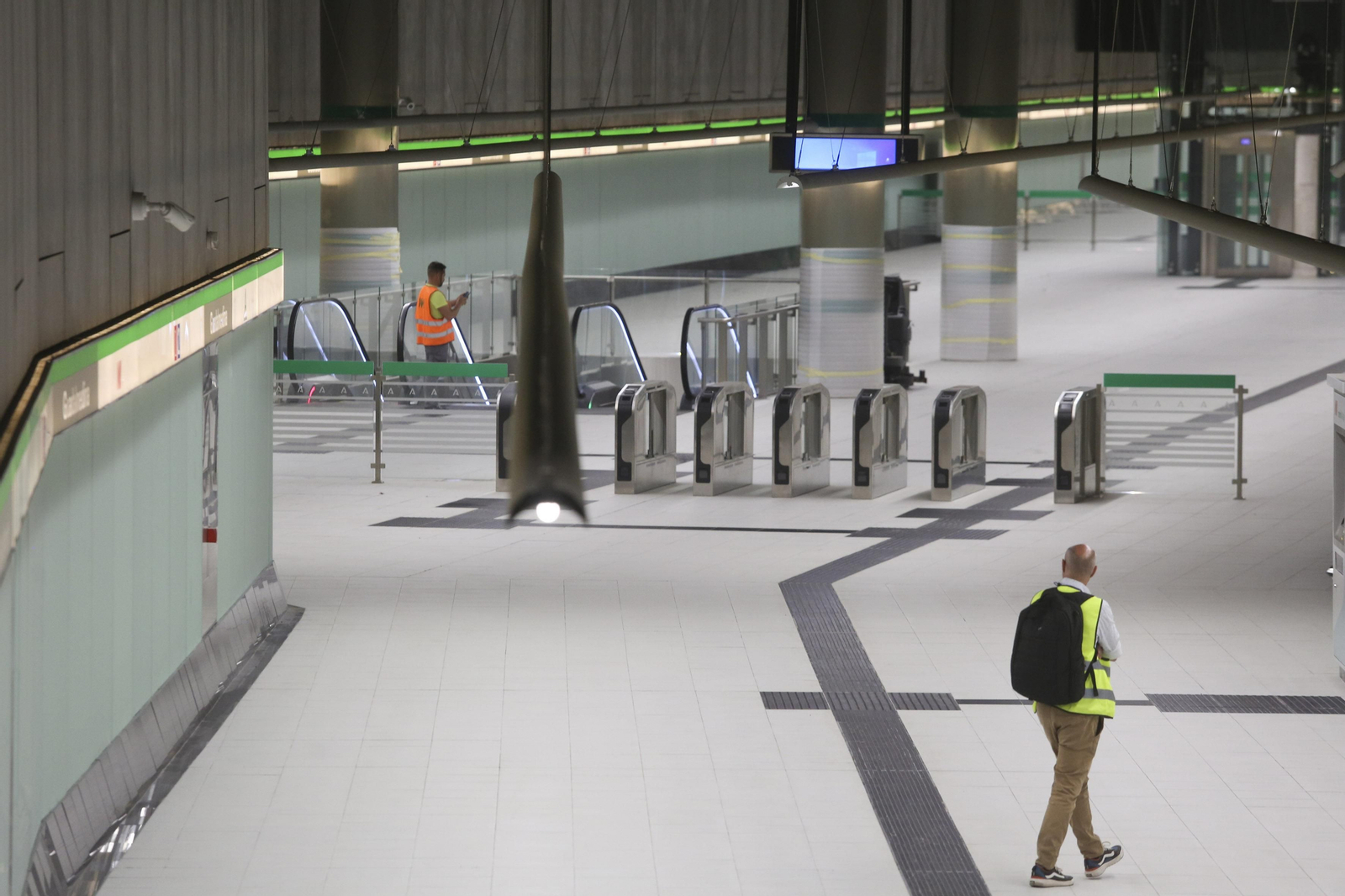 El Metro al Centro de Málaga: fotos de las estaciones Atarazanas y Guadalmedina El Metro al Centro de Málaga: fotos de las estaciones Atarazanas y Guadalmedina