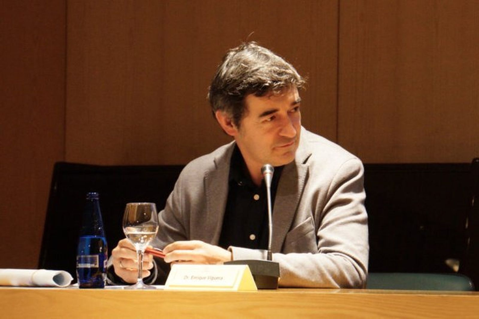 El profesor del área de Genética de la UMA Enrique Viguera.