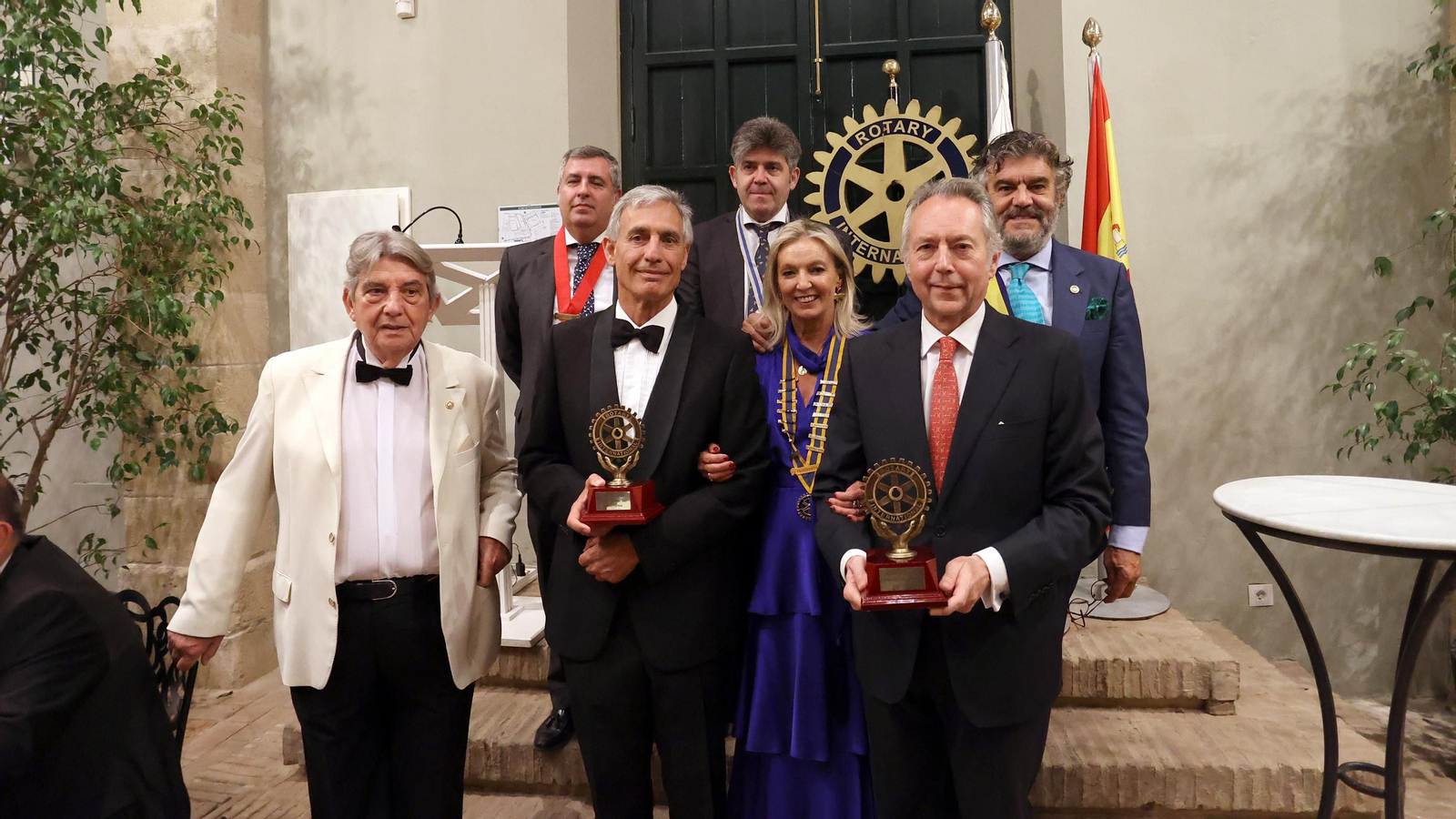 Imágenes de los premios Rotary Club de Jerez