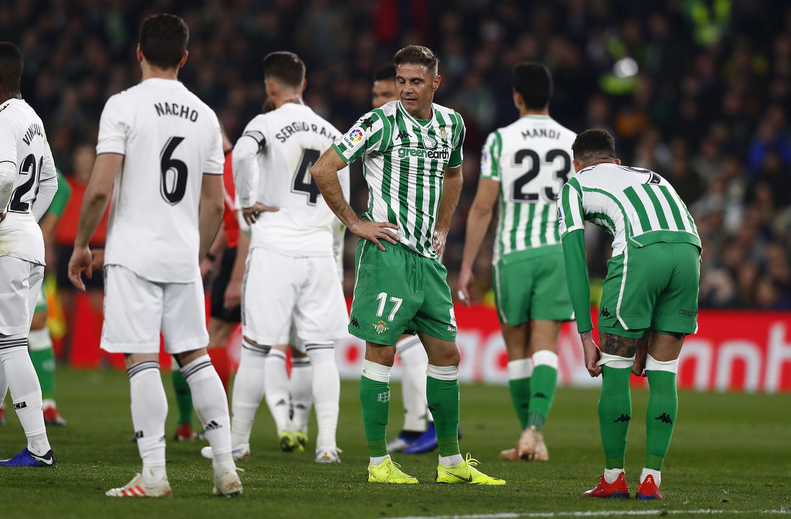 El Betis-Real Madrid, en imágenes