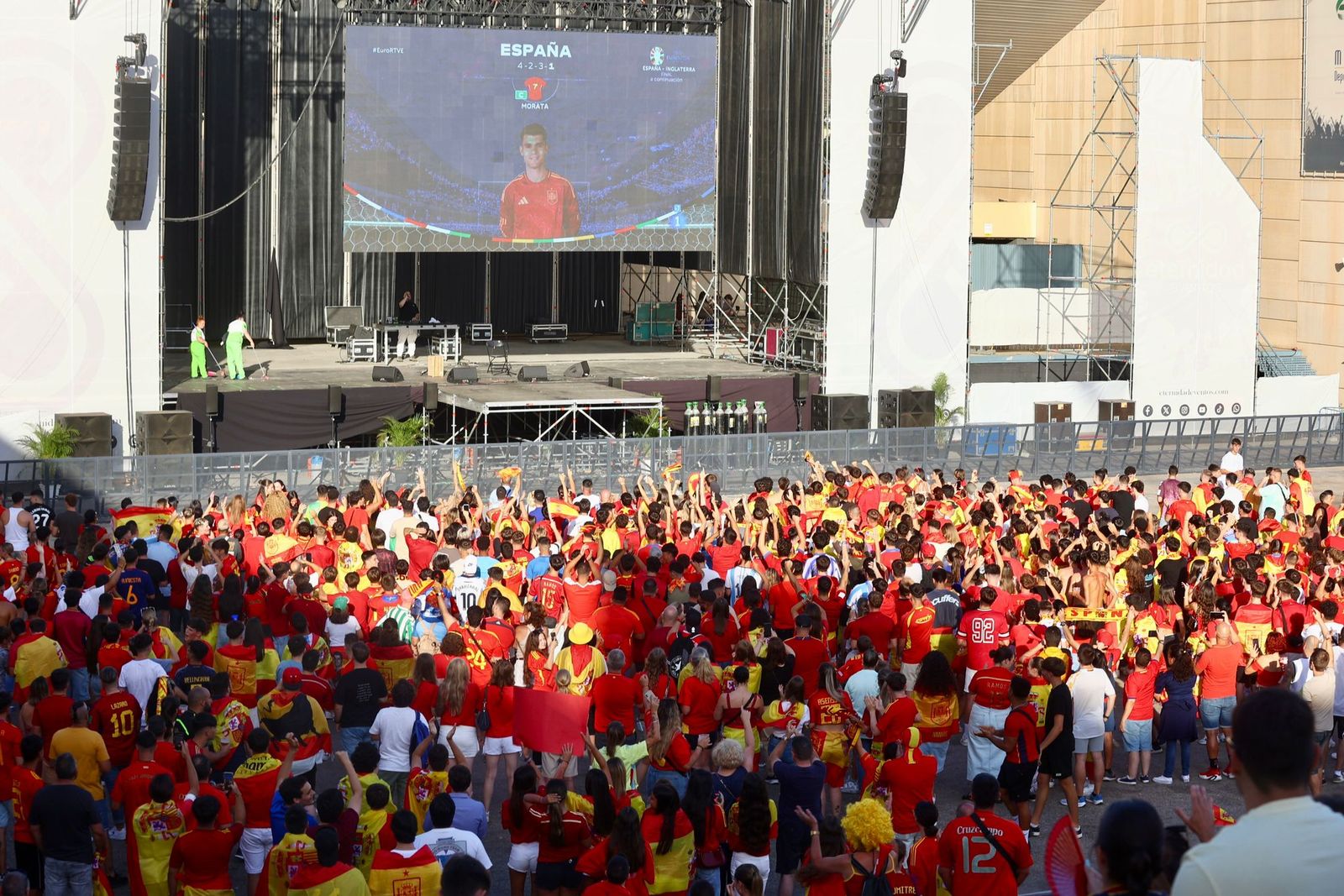 Las fotos del España-Inglaterra en Cortijo de Torres