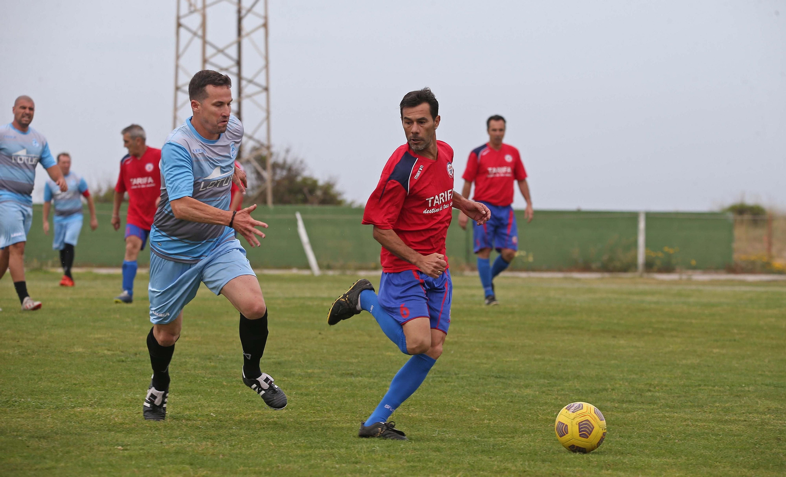Fotos del homenaje al futbolista Juan Hoyos en Tarifa