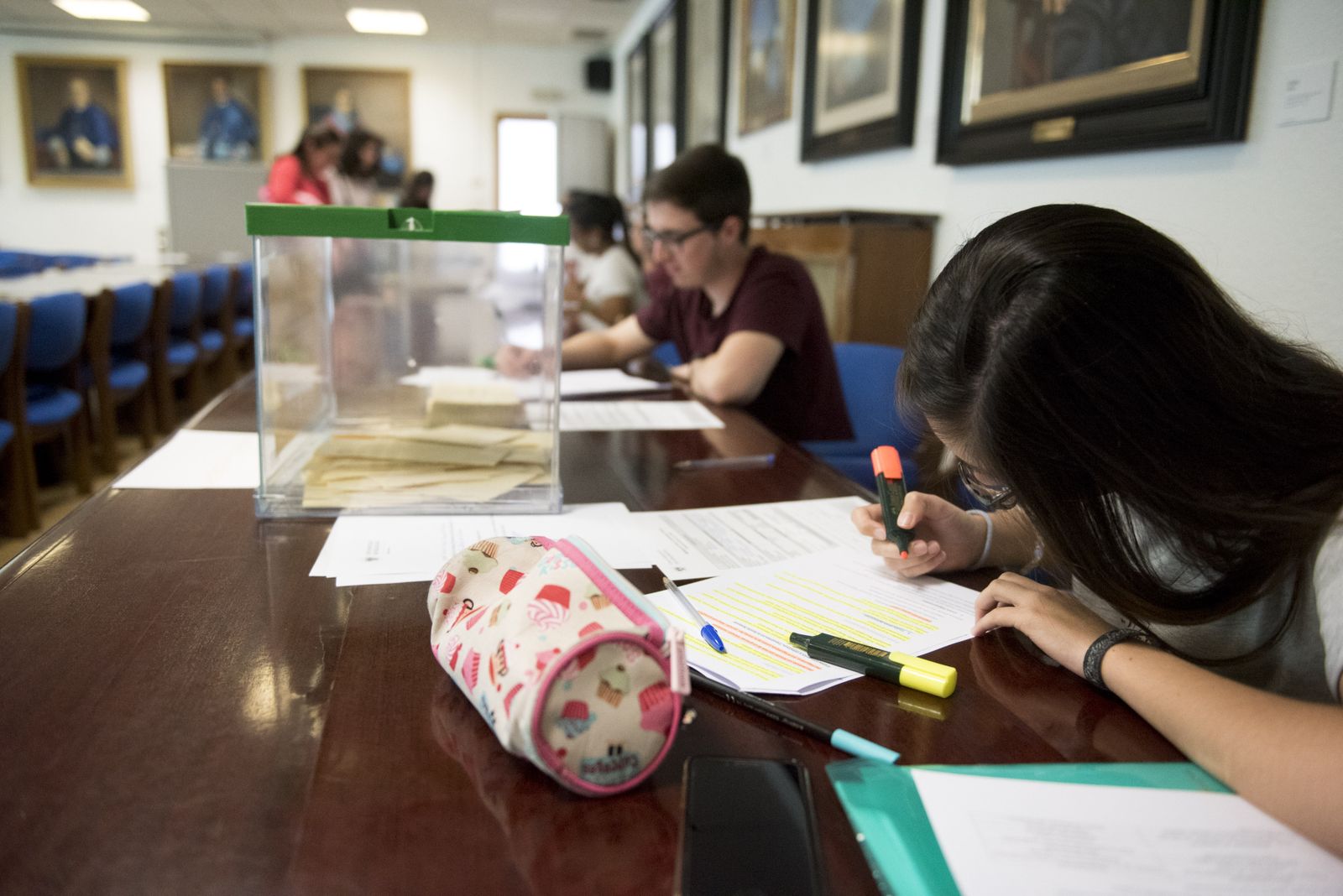 Las mejores imágenes de las elecciones en la UGR