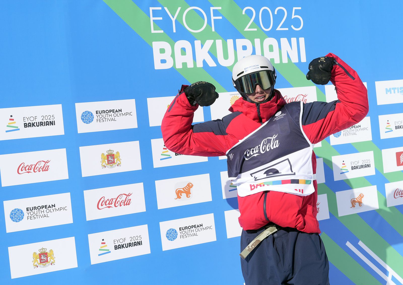 Unai López tras su victoria.