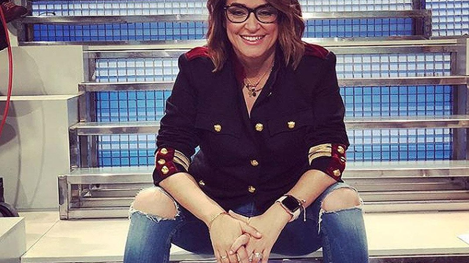 La presentadora Toñi Moreno.