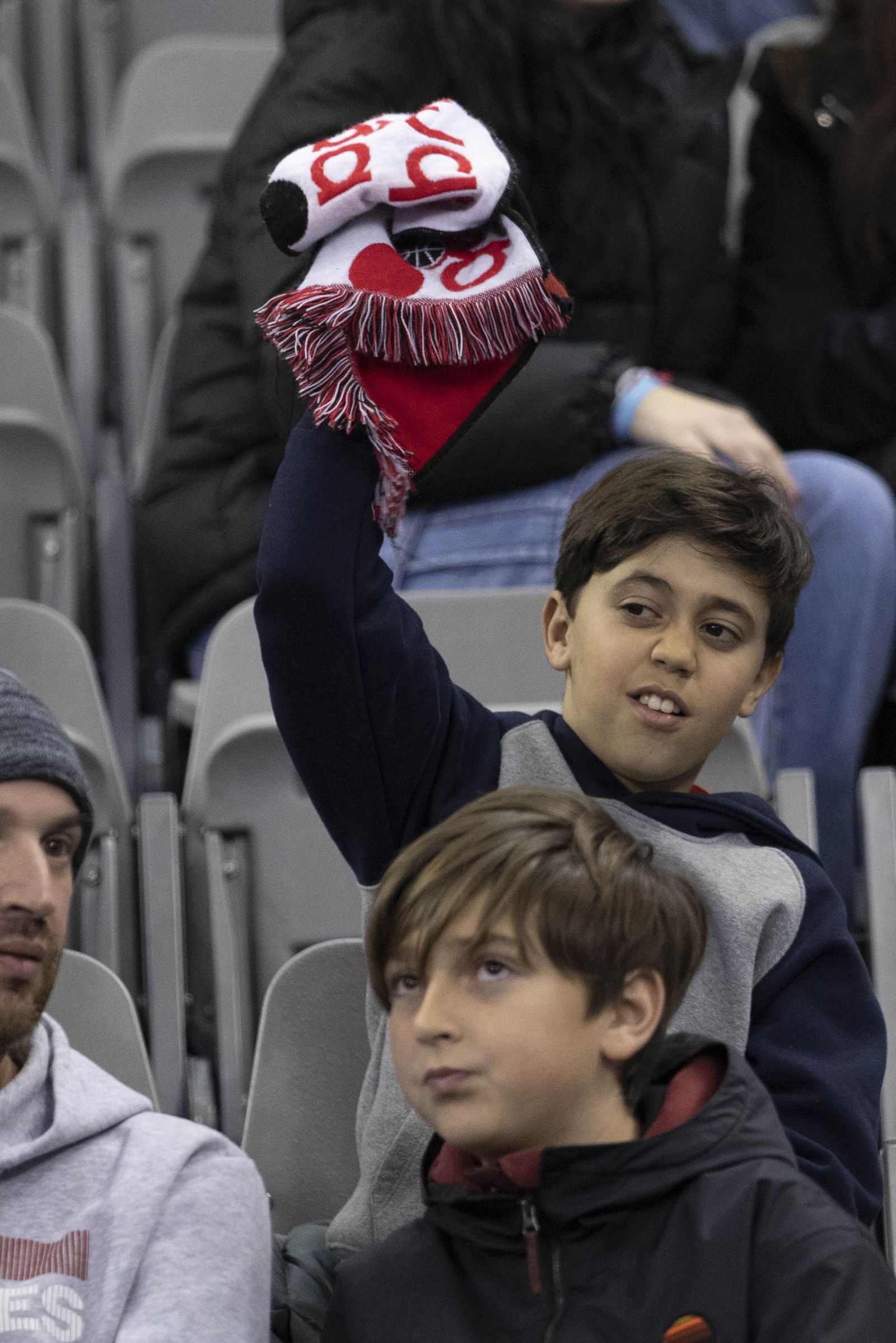 Encuéntrate en las gradas del Palacio de Deportes