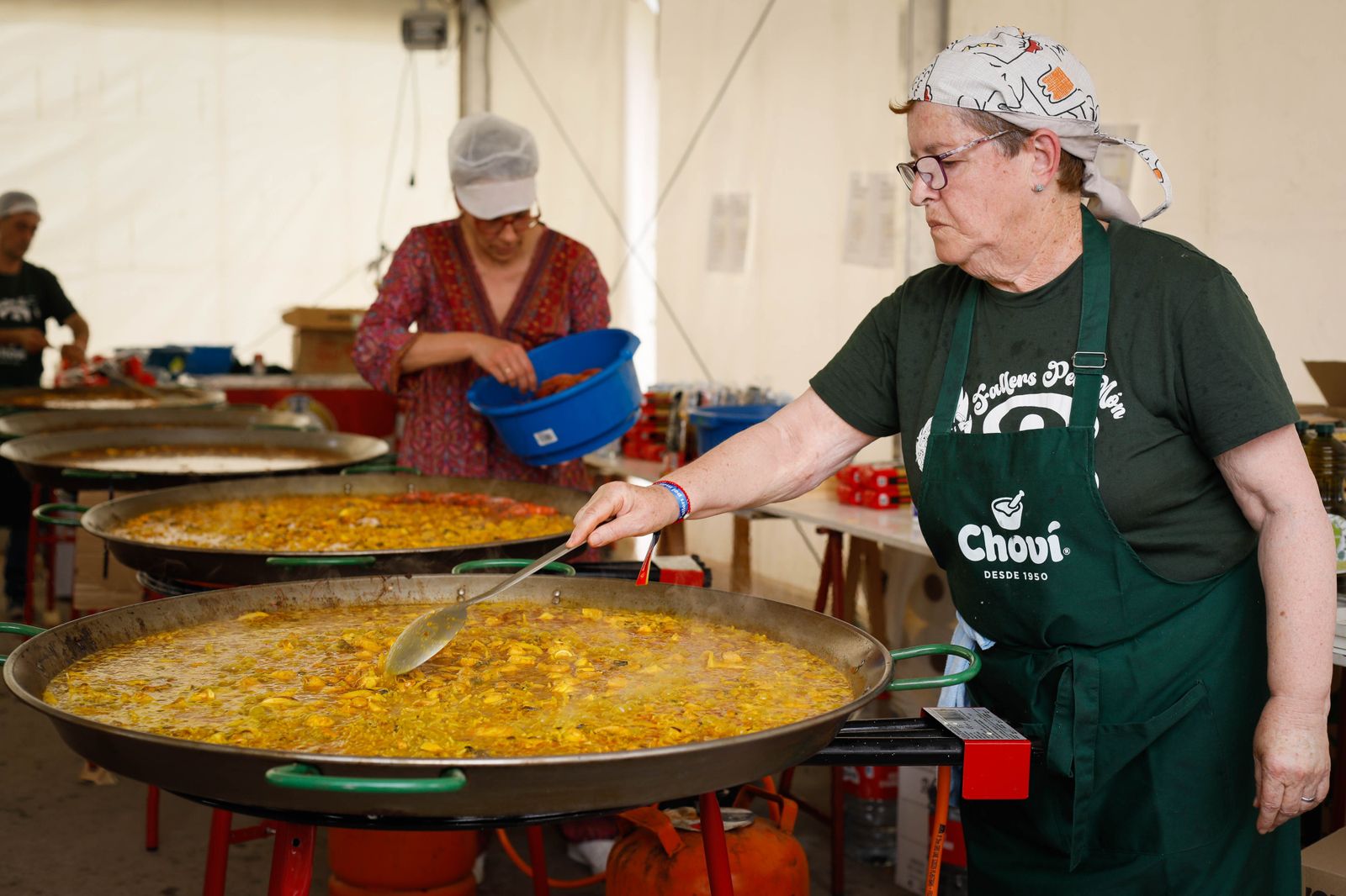 Las mejores imágenes de la "Globotá" en las fallas de Almería