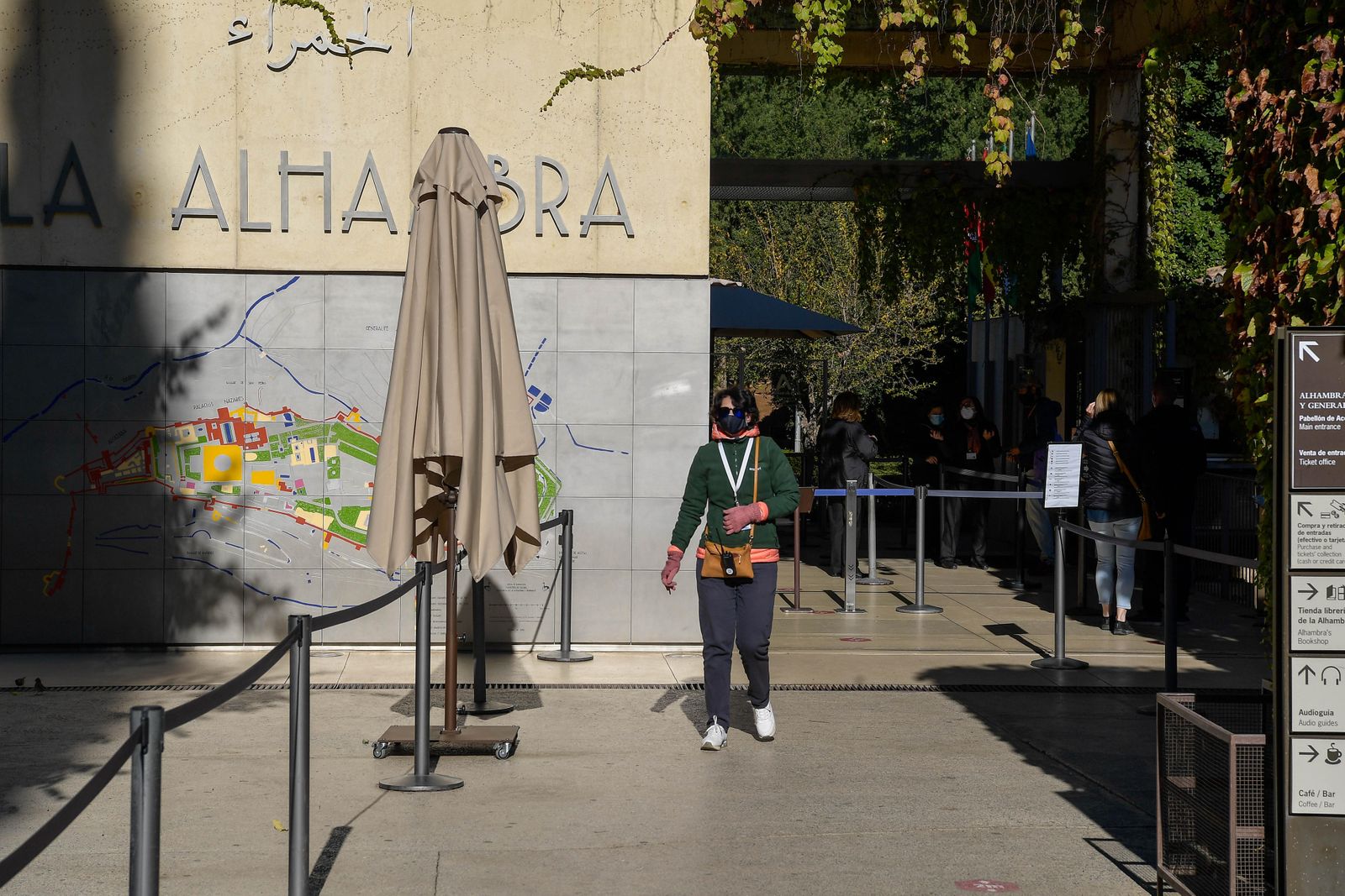 Fotos de la Alhambra para los granadinos e el puente