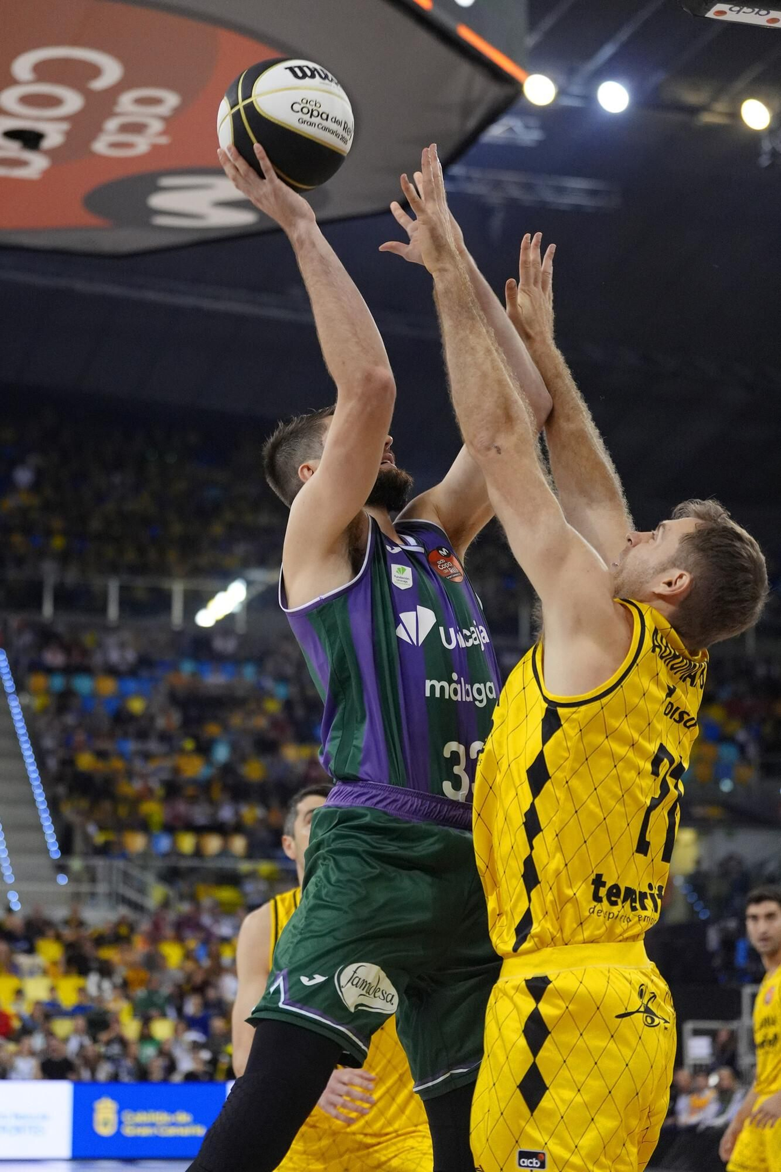 Las fotos del Unicaja - La Laguna Tenerife de Copa del Rey