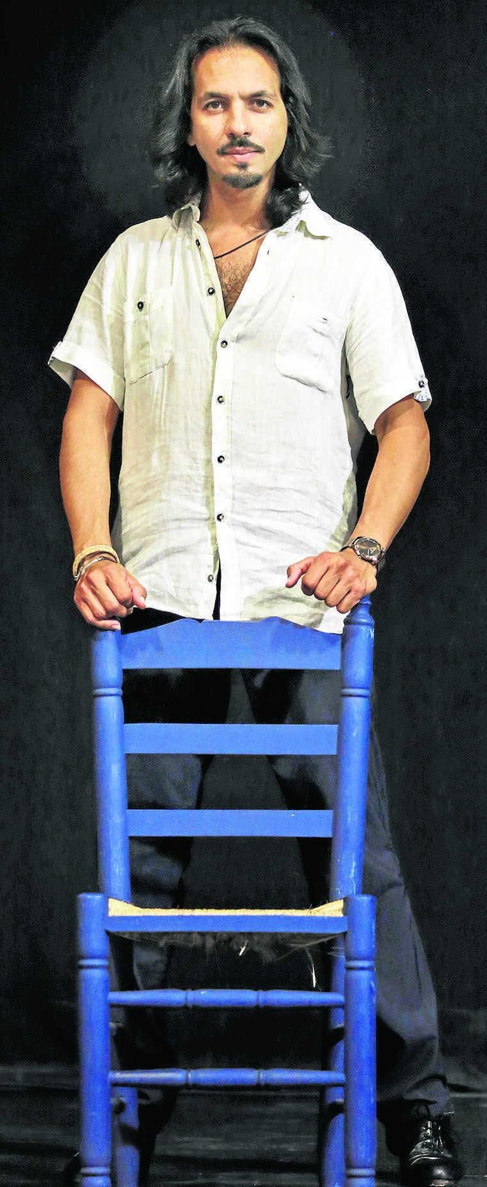 Farruquito en el Centro de la Merced.