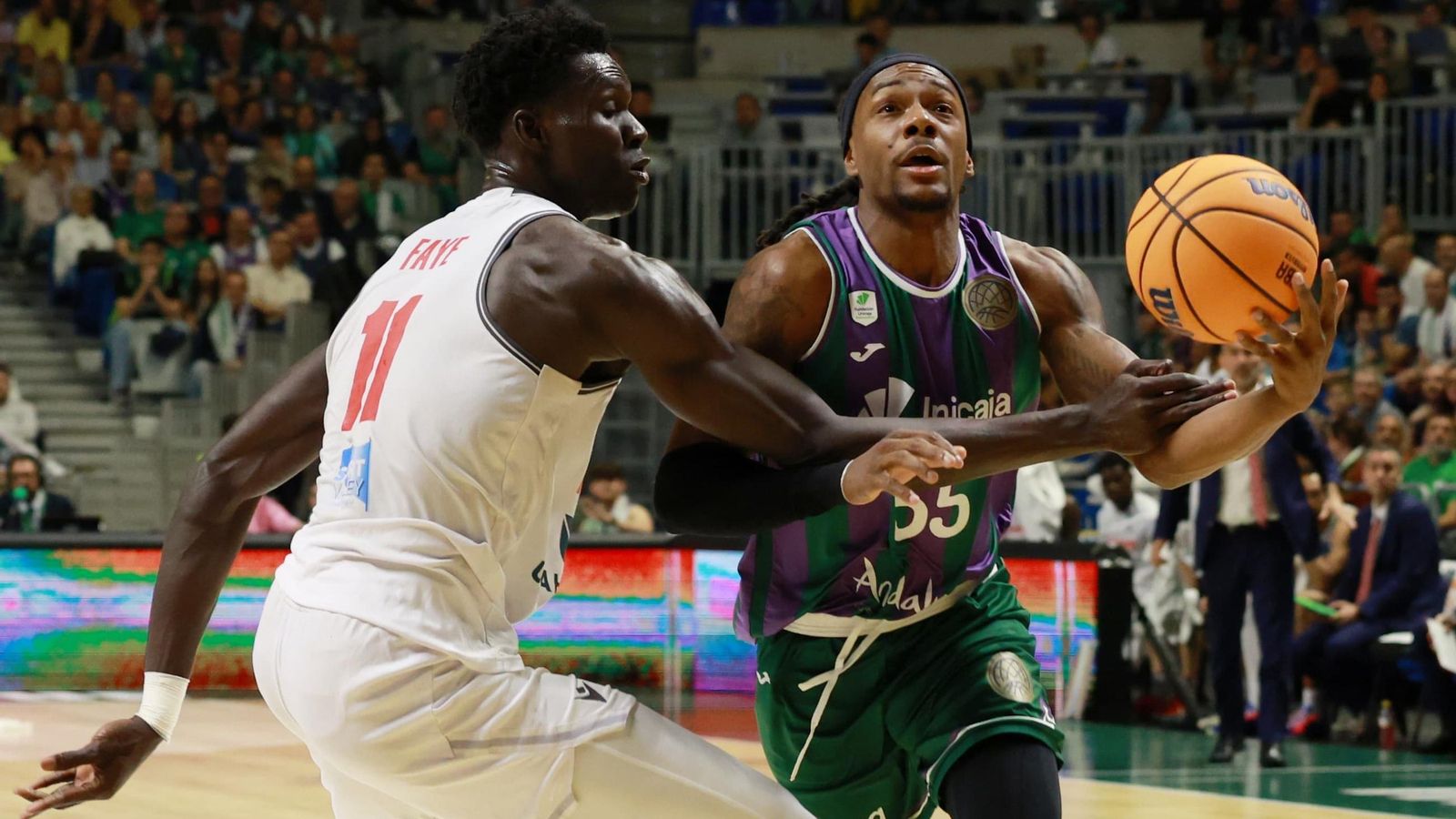 El Unicaja-Reggiana de cuartos de final de la BCL, en fotos