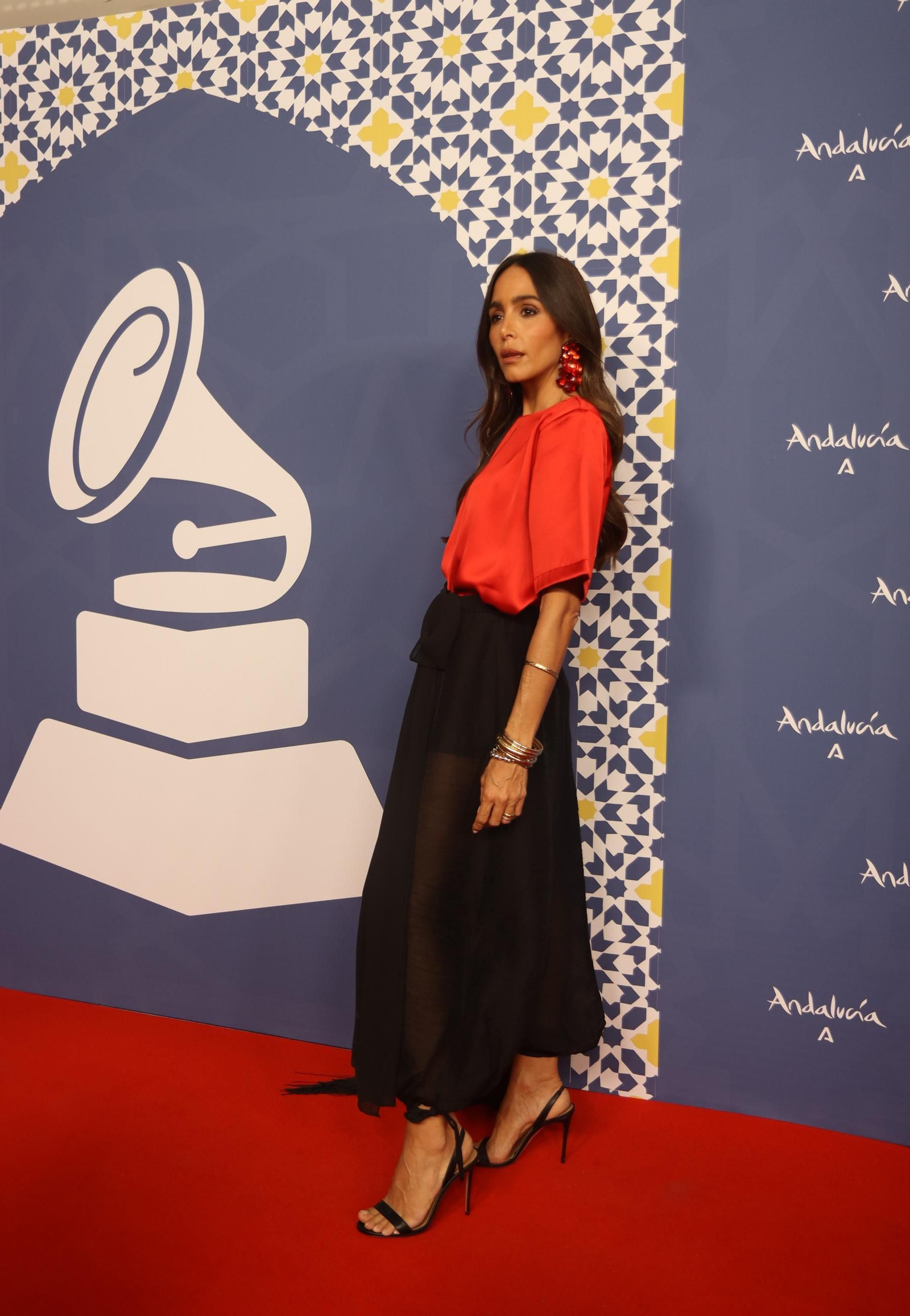 La alfombra roja del concierto de los Latin Grammy en Sevilla