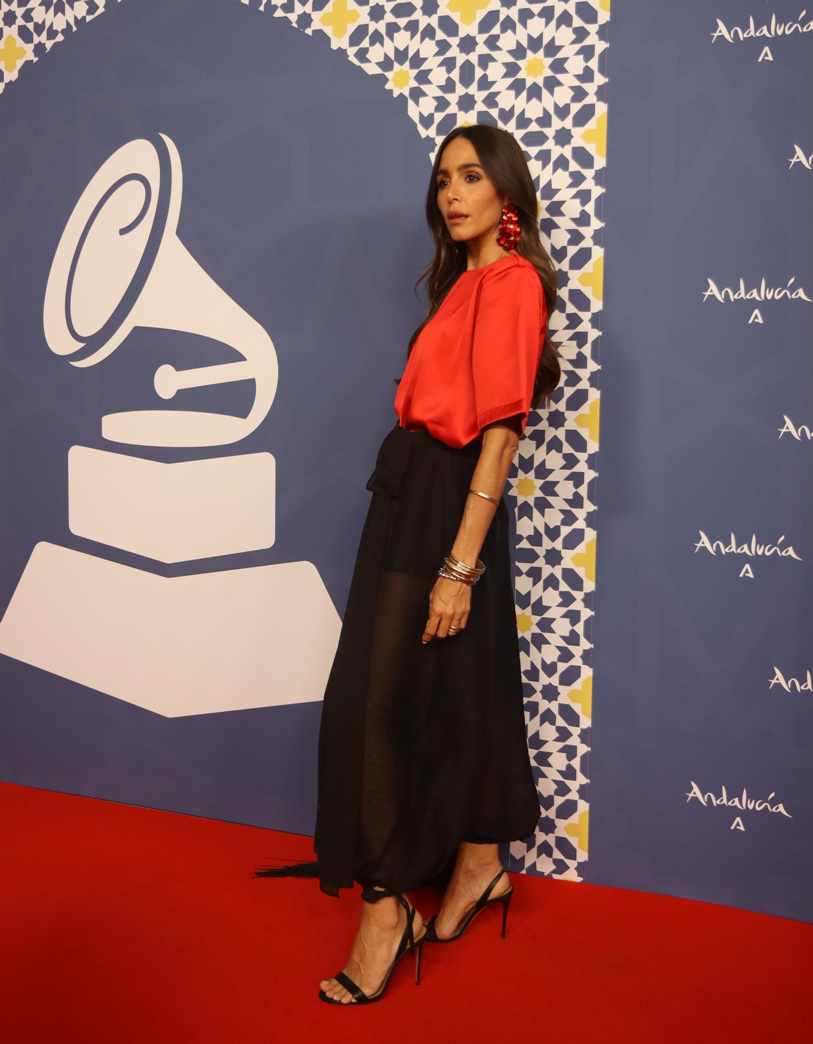 Rocío Osorno en el concierto de los Latin Grammy en Sevilla.