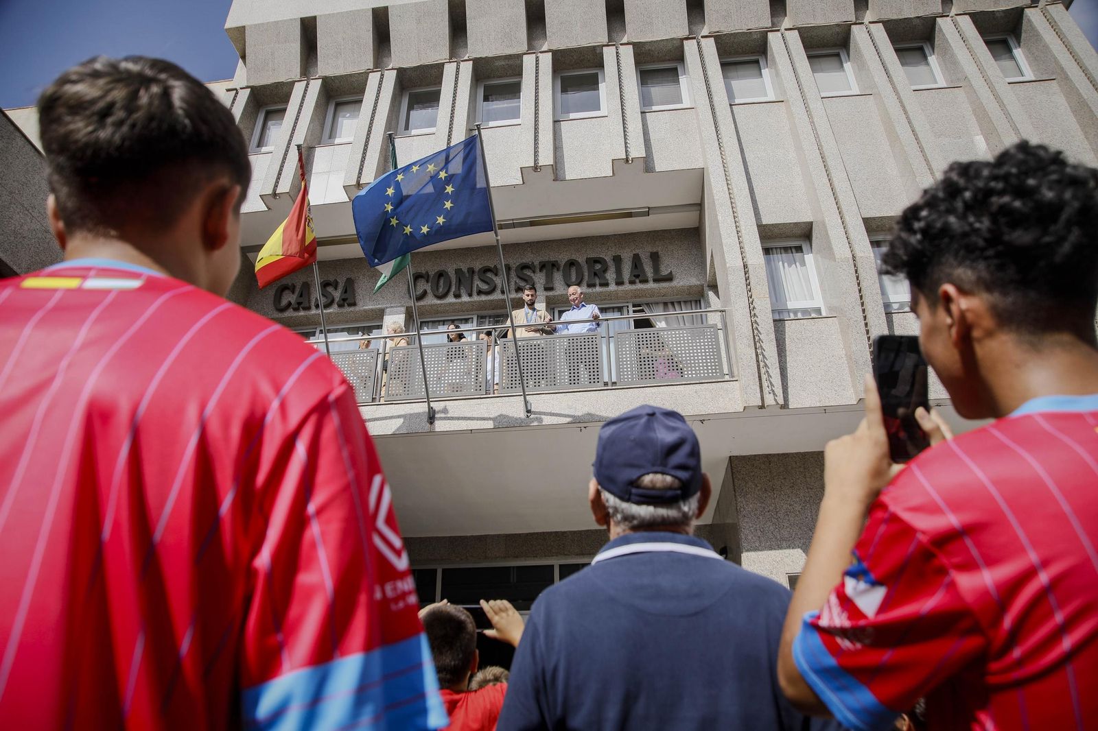 Álex Baena en el Ayto de Roquetas de Mar, en imágenes