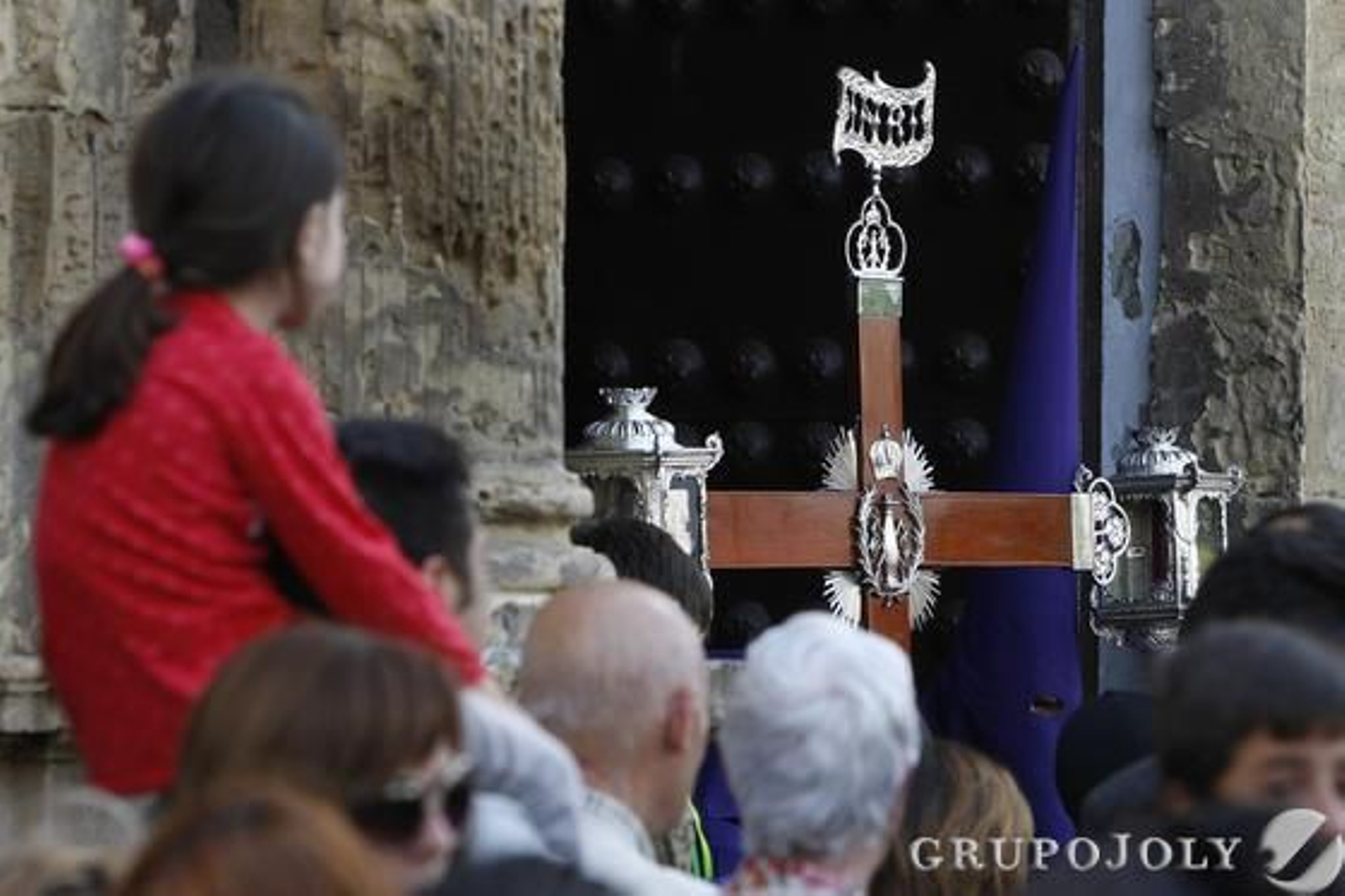 La hermandad de Columna. 

Foto: Jose Braza