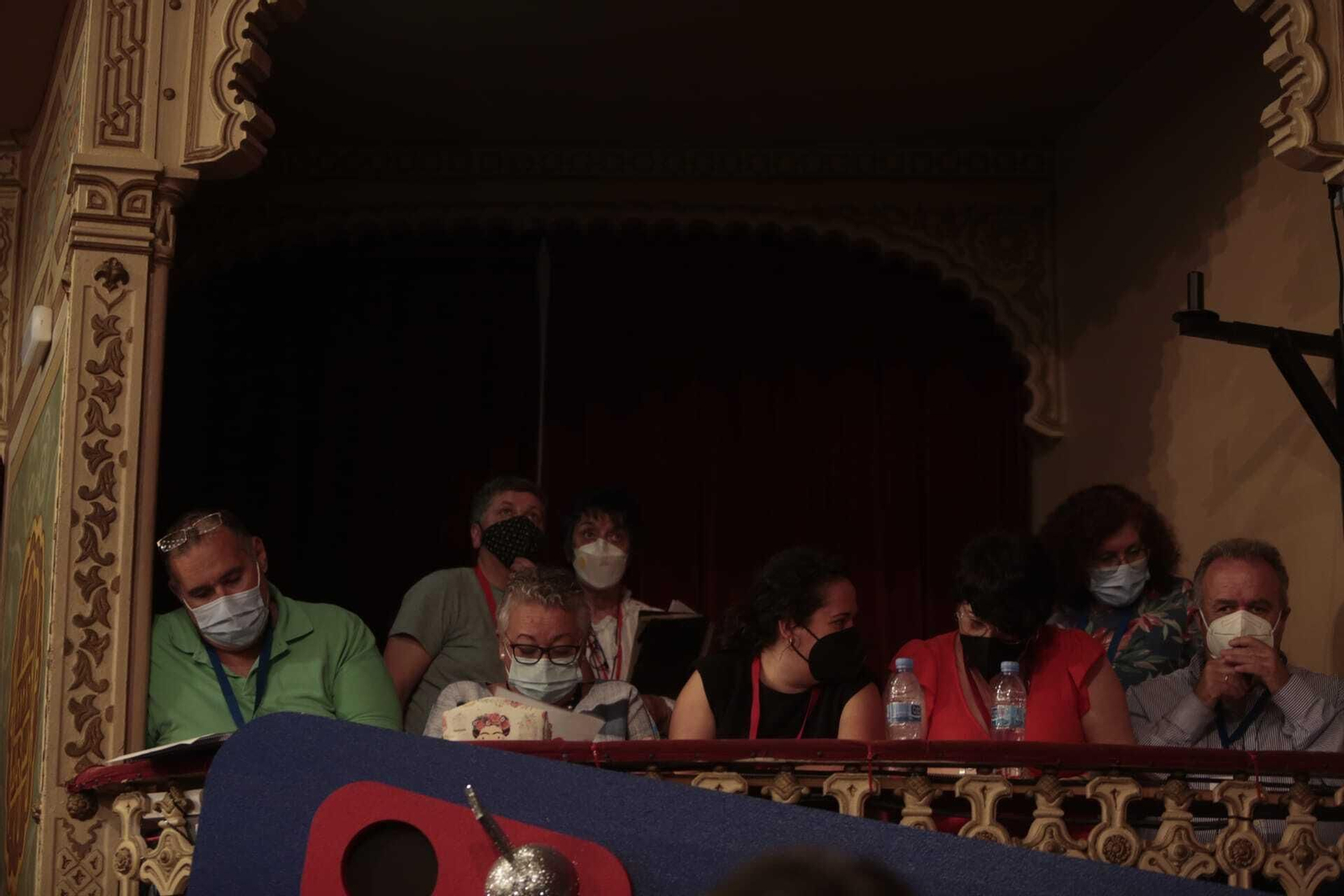 Publico asistente a la primera sesión del COAC