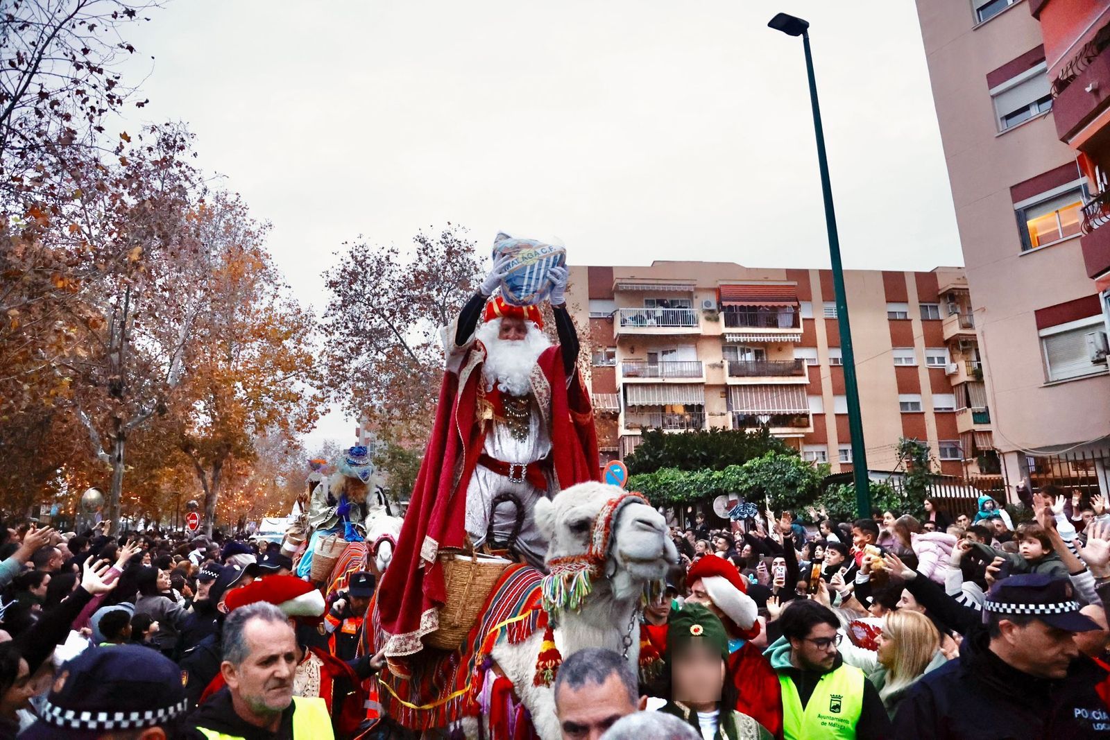 La Cabalgata de Reyes de Cruz de Humilladero, en imágenes