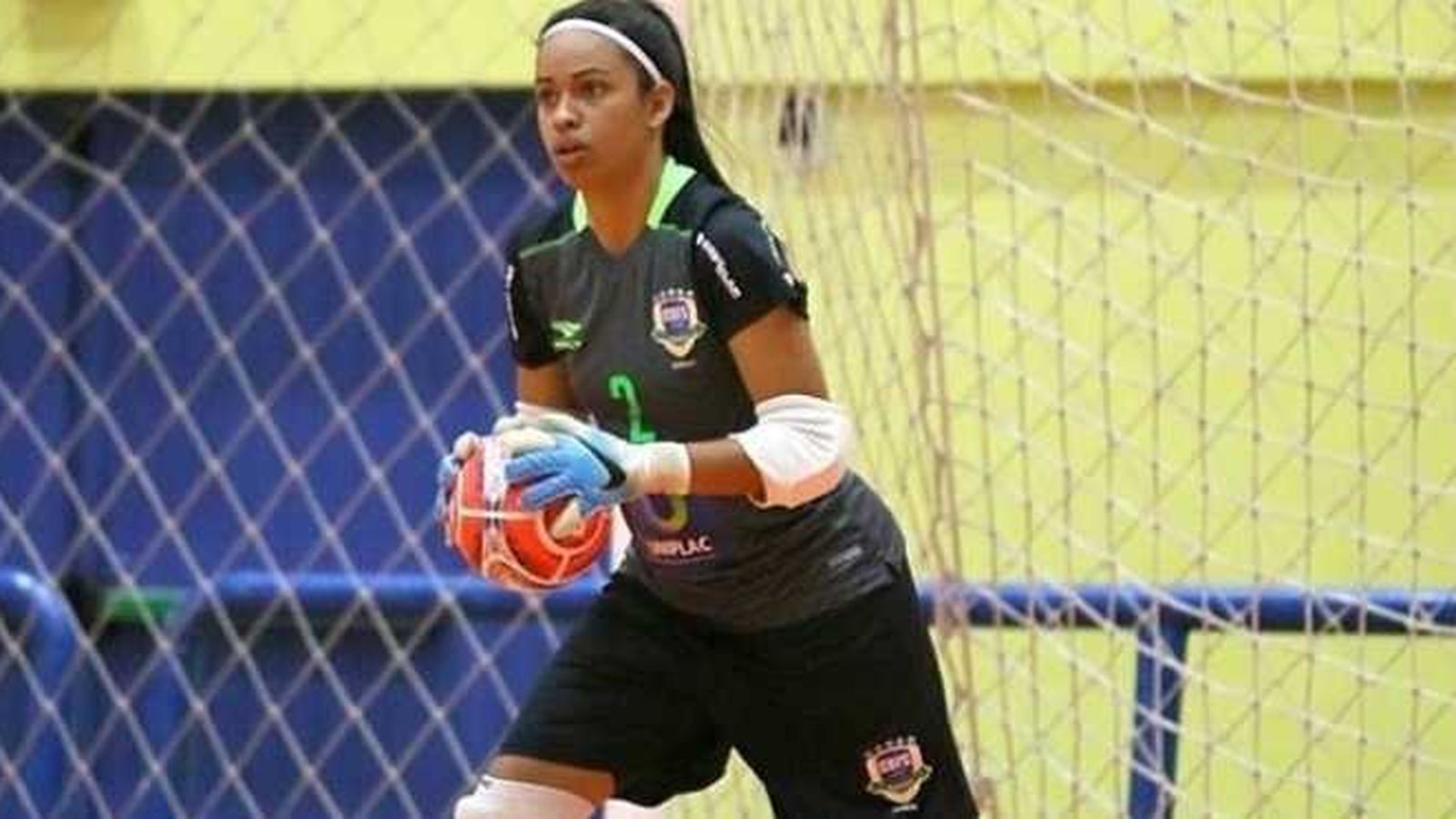 Sara Soares, en un partido con el San Pablo