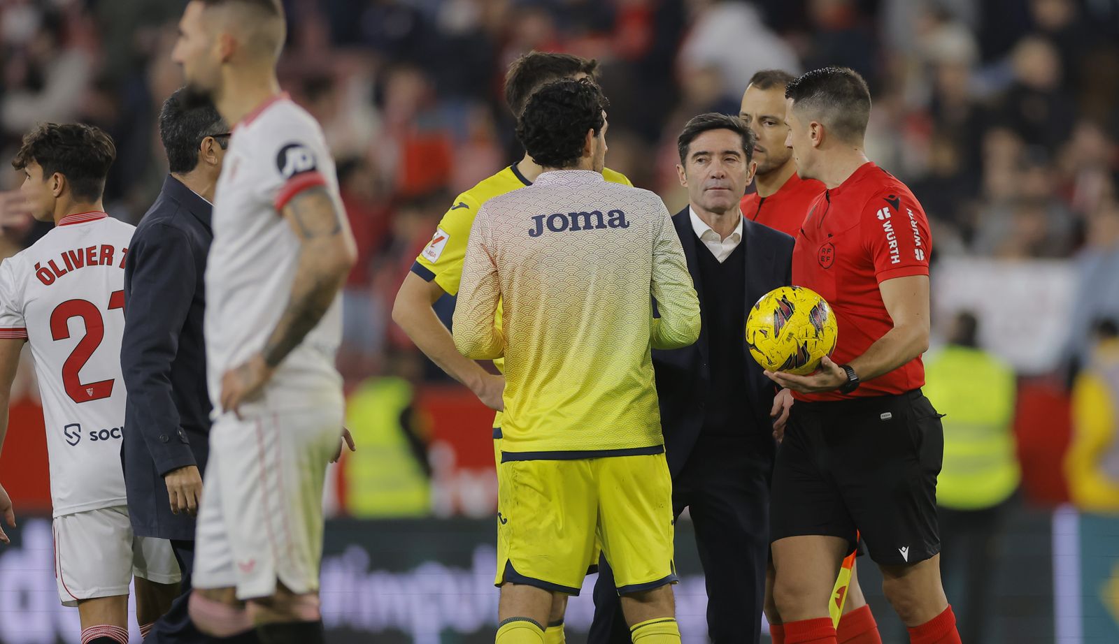 Las fotos del Sevilla fc-Villarreal