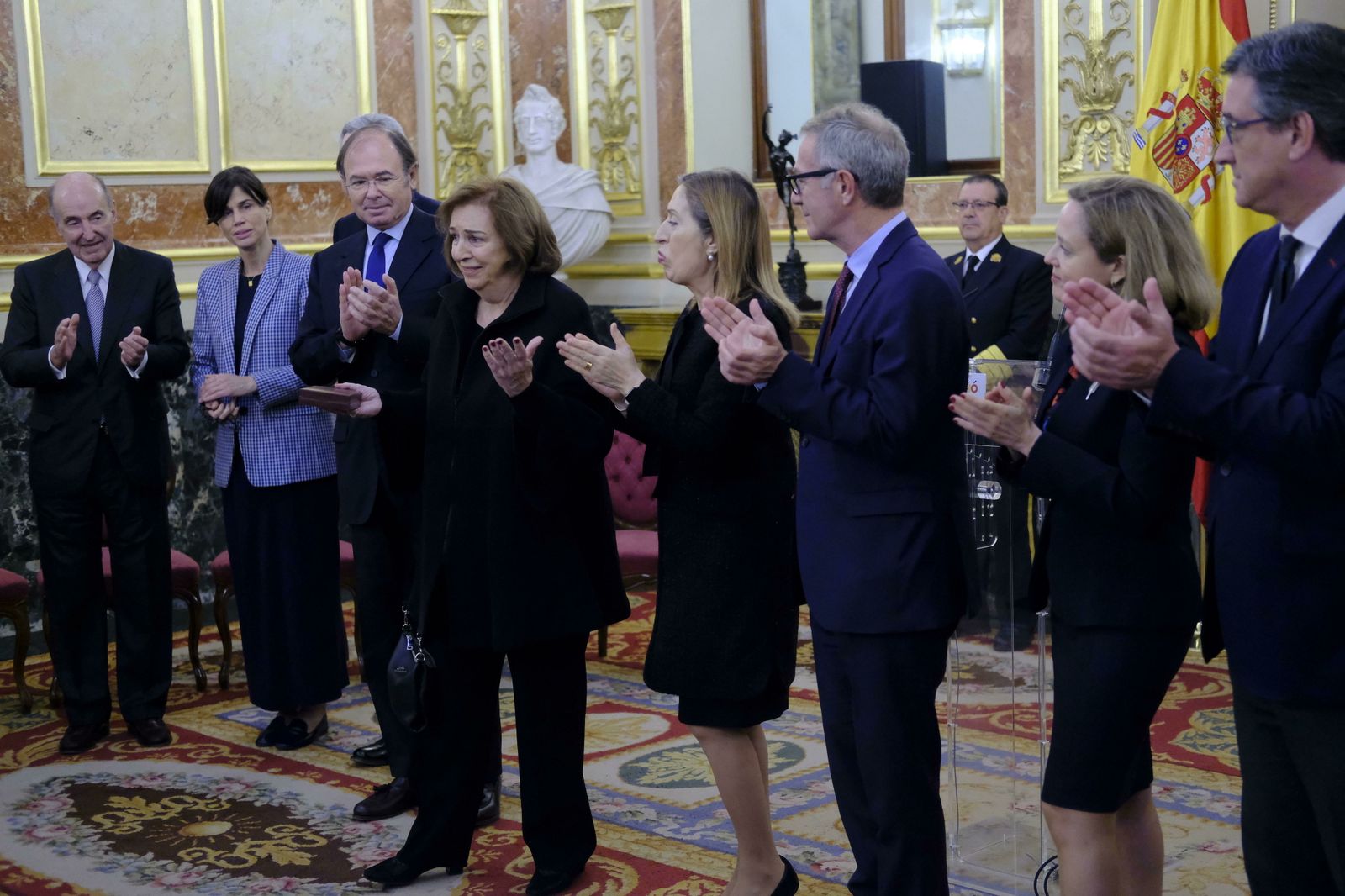 Las imágenes del homenaje a Pérez Llorca en el Congreso