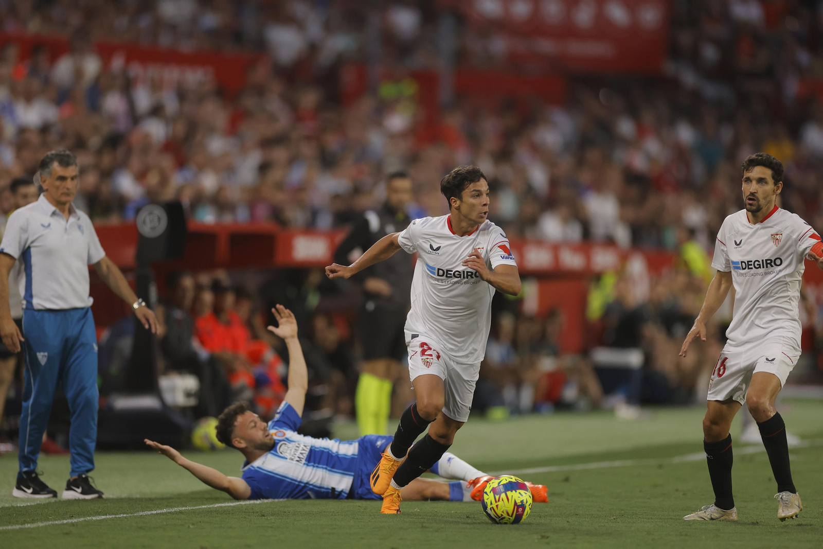 Las fotos del Sevilla-Español