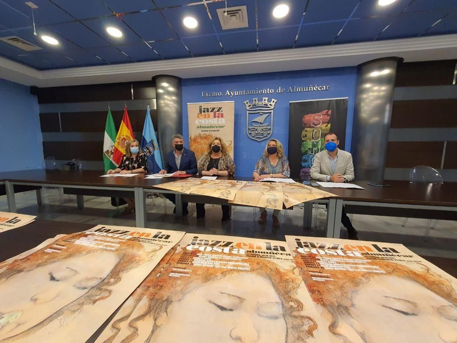 Presentación del programa del 34  Festival Internacional  de 'Jazz en la Costa'