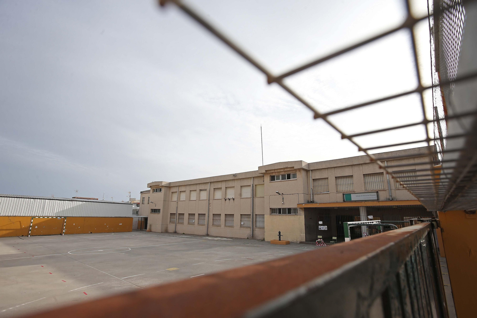 El colegio Juan Sebastián Elcano de Algeciras.