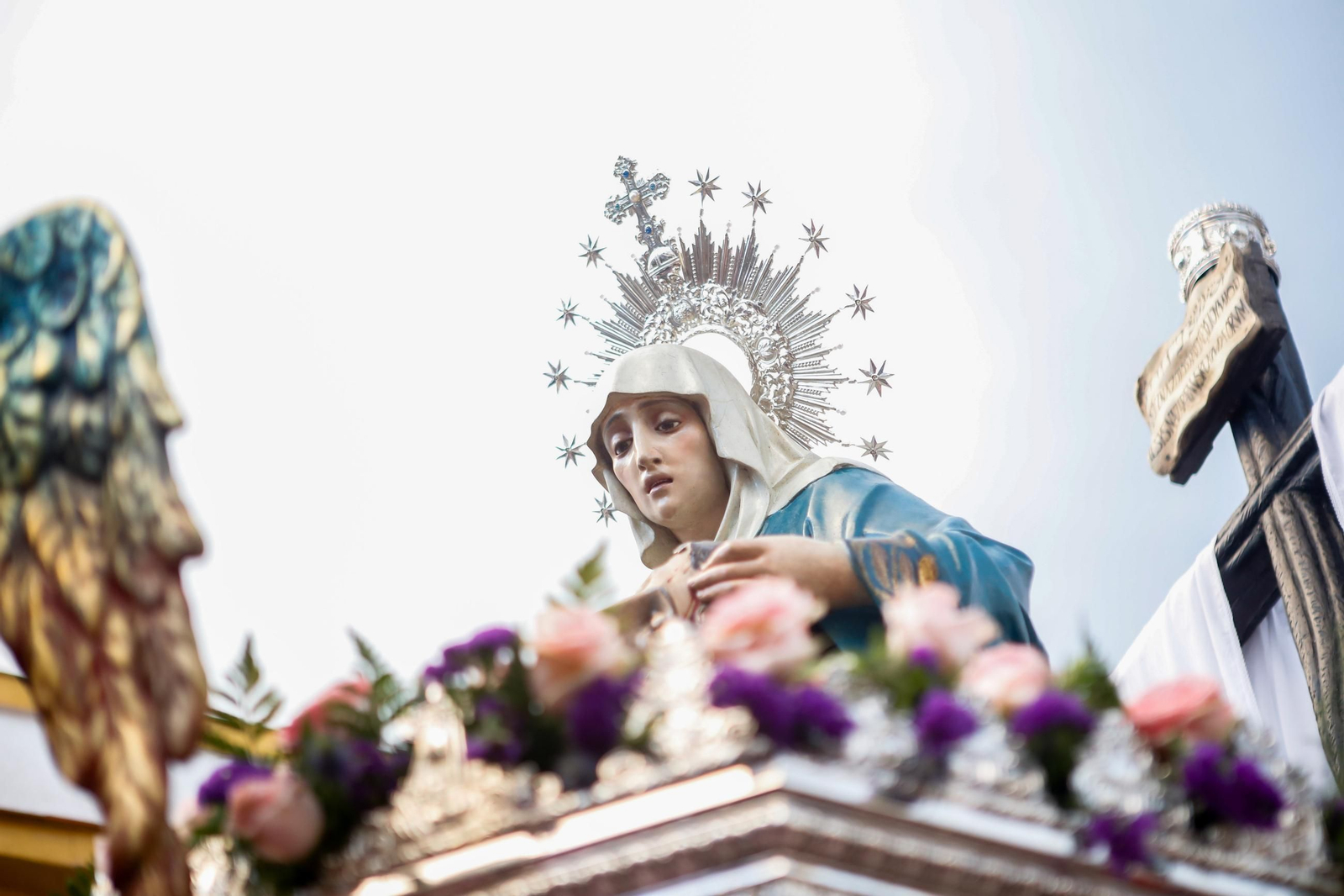 Fotos del Miércoles Santo en San Roque: Angustias