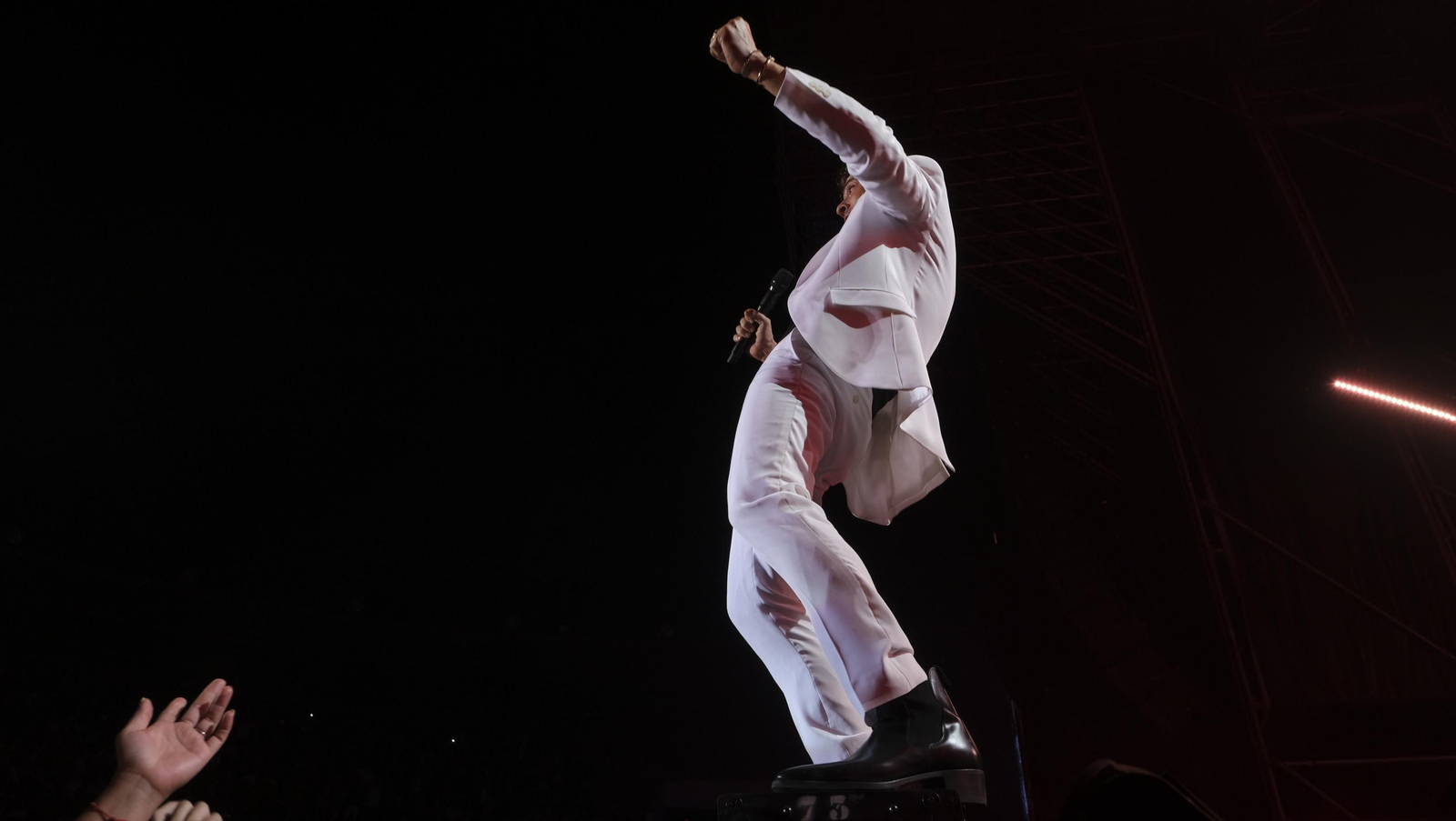David Bisbal arrasa en su concierto de Roquetas de Mar