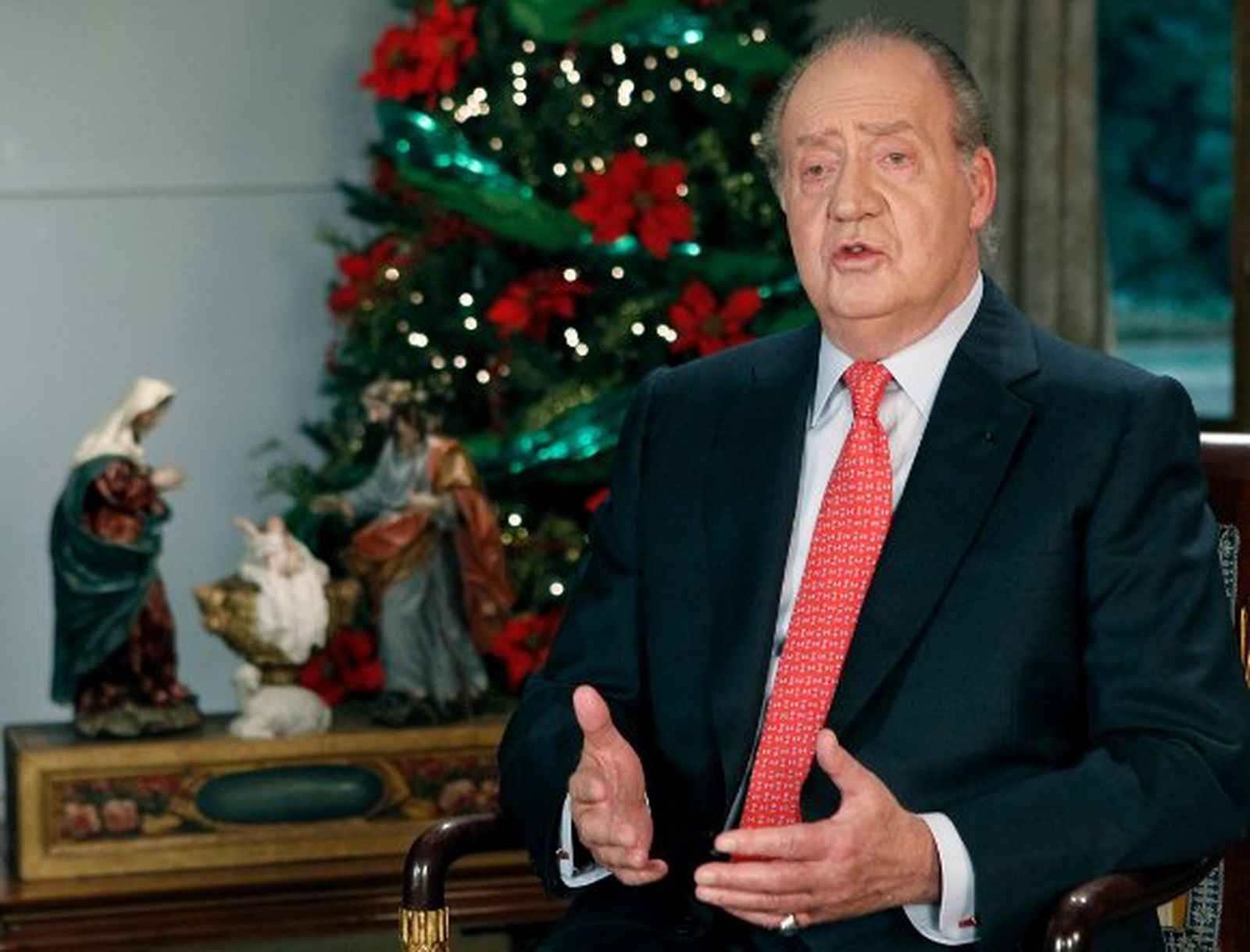 El mensaje navideño del Rey, el menos seguido de la década