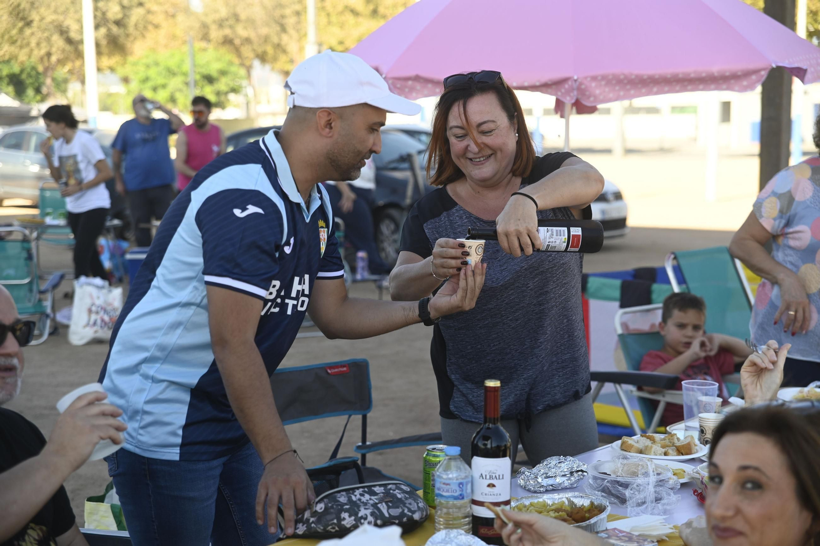 Los peroles se trasladan a El Arenal por San Rafael, en imágenes