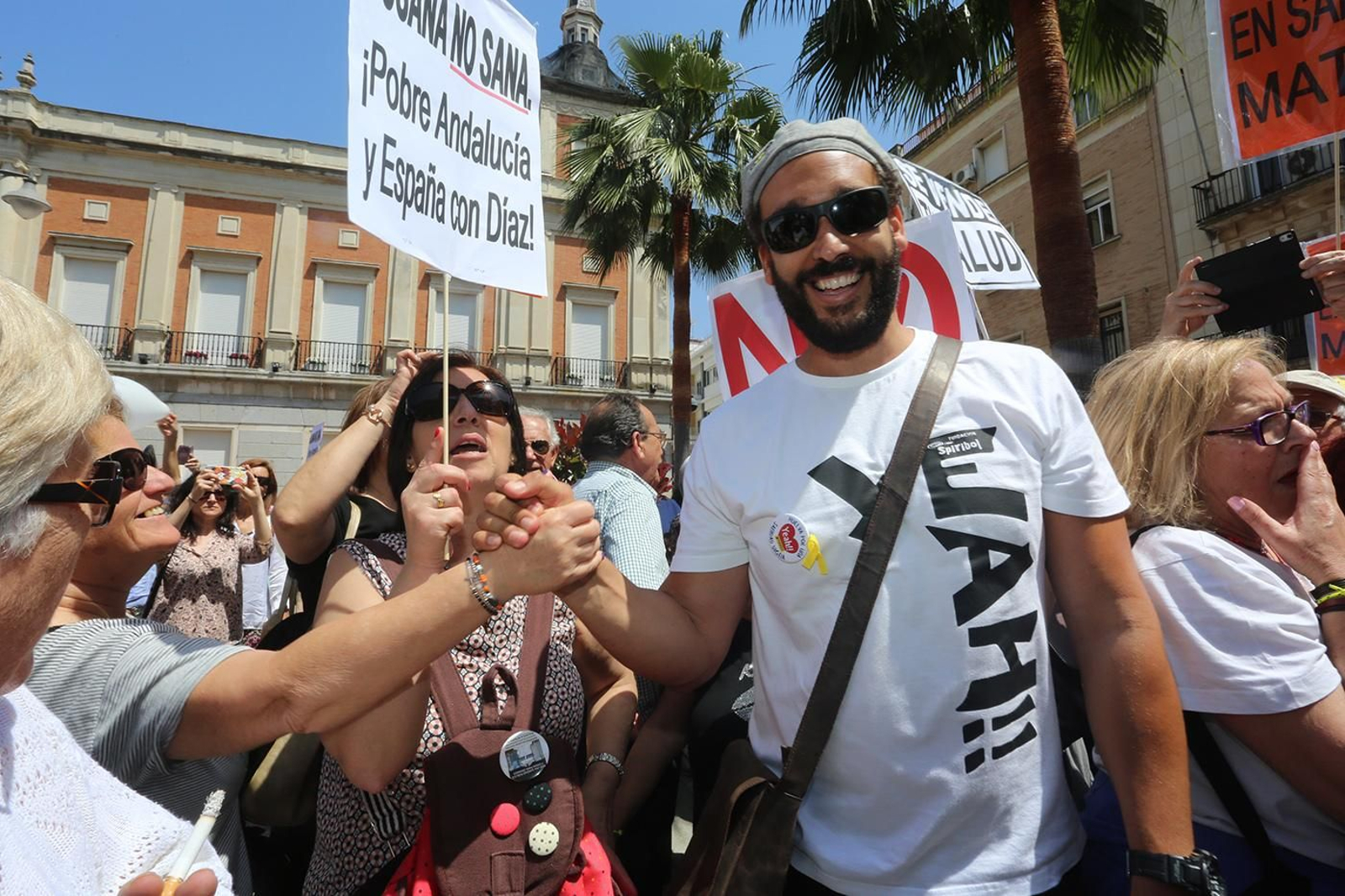 Las Imágenes de la Manifestación por una Sanidad Digna