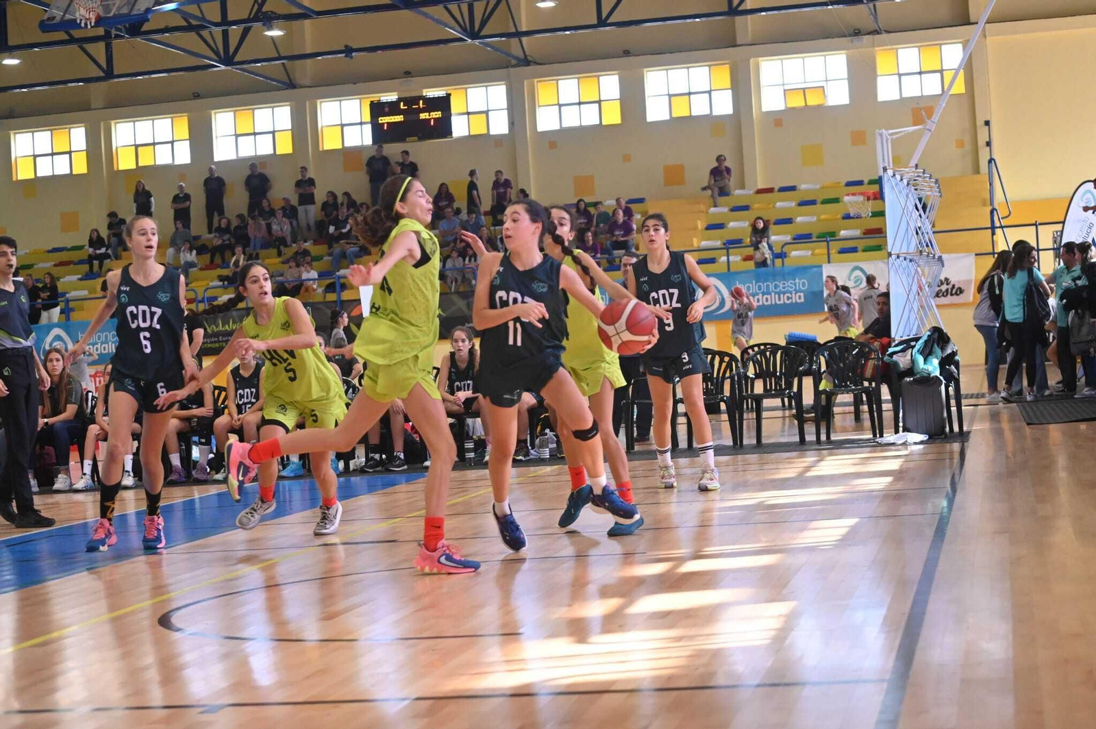 Las fotos de la última jornada del Andaluz infantil femenino de baloncesto de La Línea