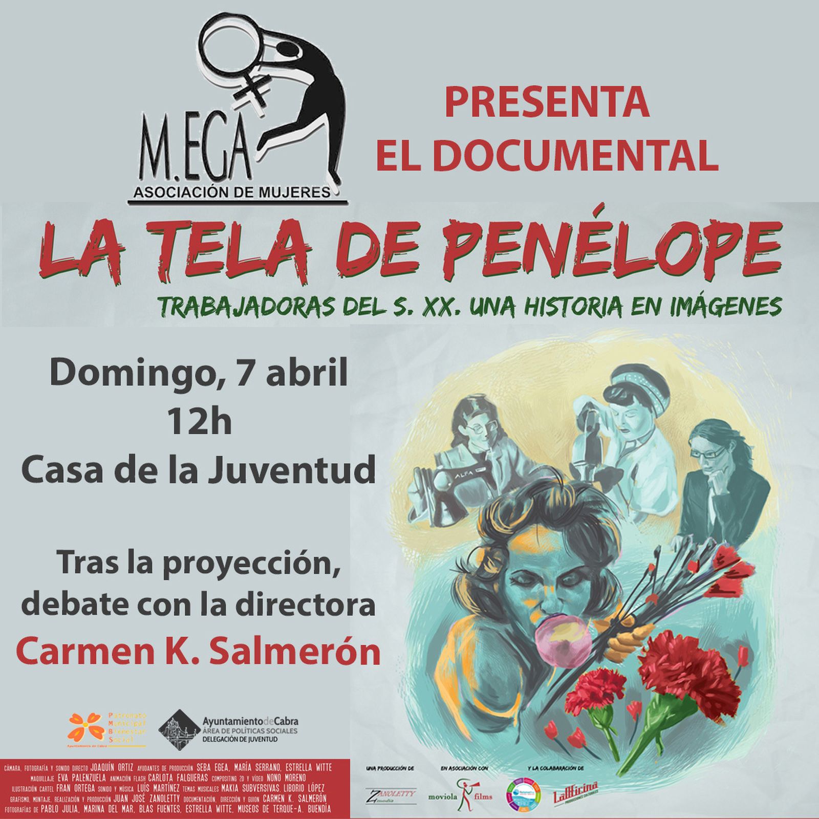 Cartel de la presentación del documental.