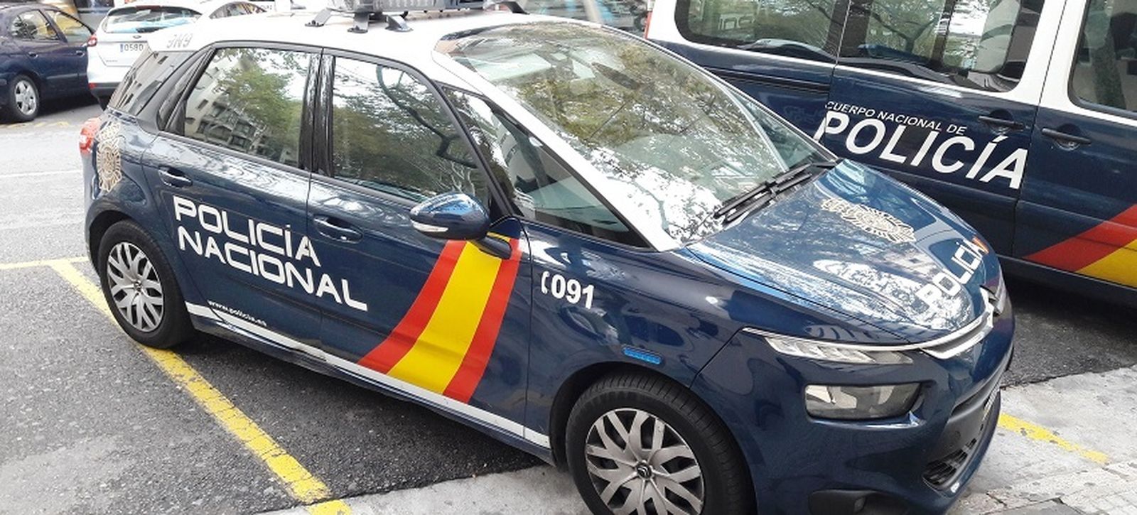 Un patrullero de la Policía Nacional.