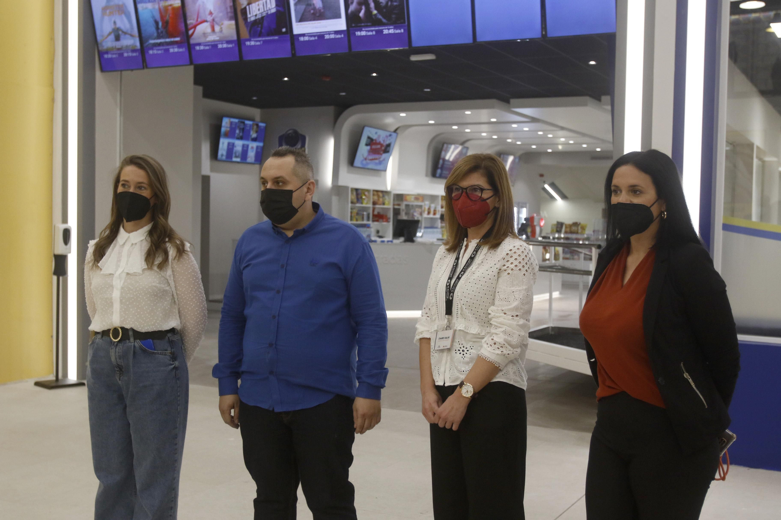 Los nuevos cines Axion del centro comercial El Arcángel, en fotografías