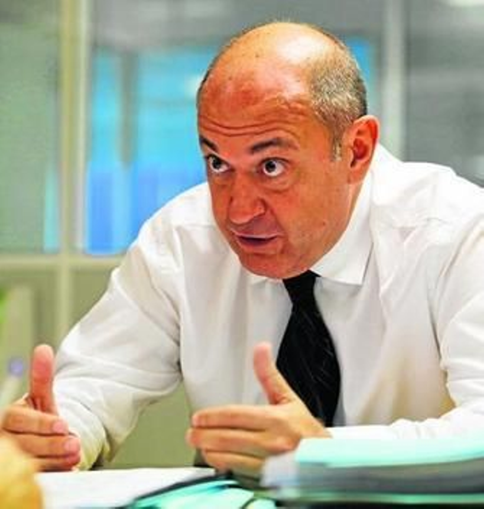 Ruiz Casado en una imagen tomada en las oficinas de Aifos en noviembre del año pasado.